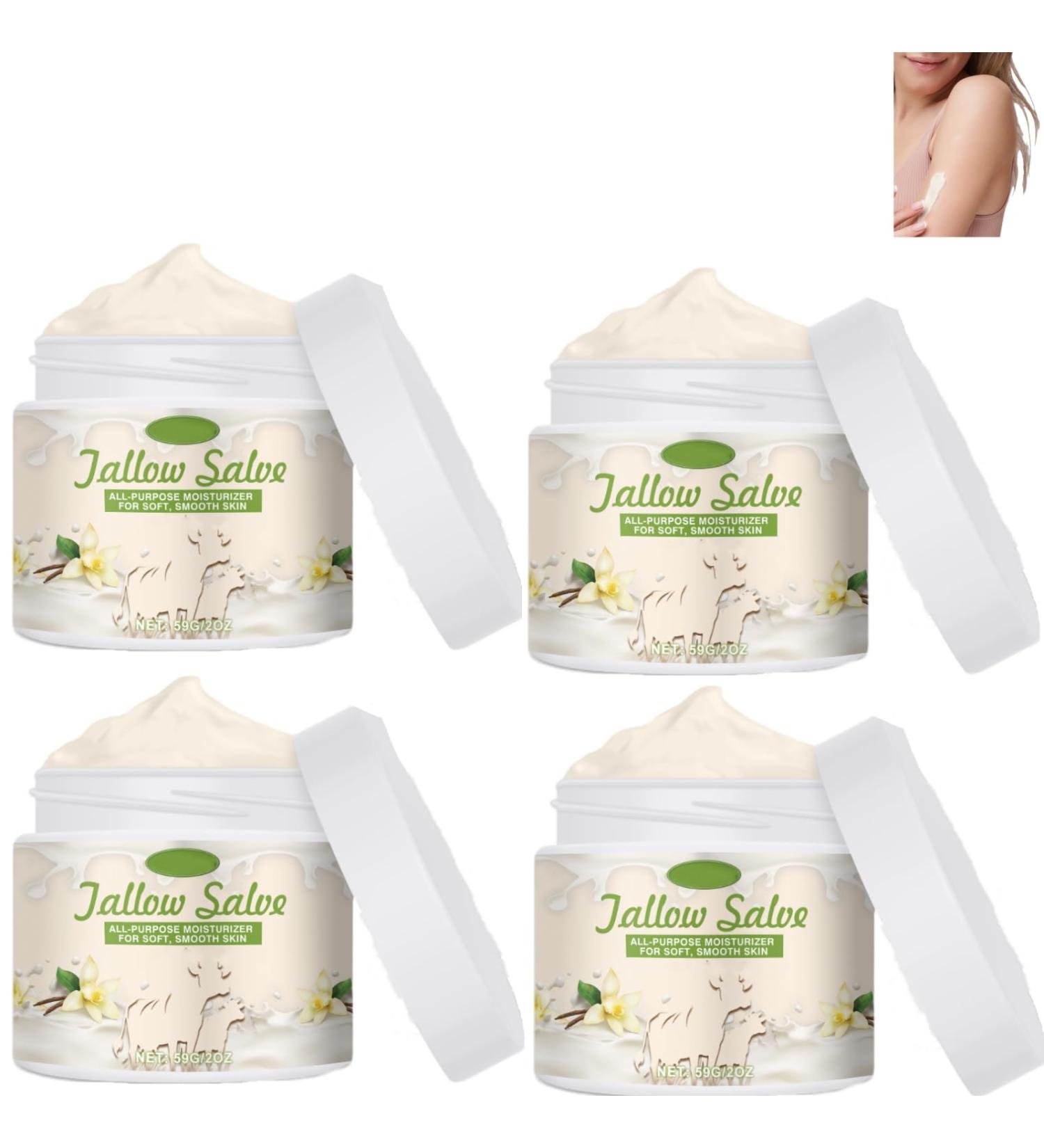  ZHJZGS Set of 4 multi-purpose moisturizing creams for face and body - Deeply moisturizing - Long-lasting hydration - For dry/sensitive skin - Improves skin elasticity - Buy Online on GoSupps.com