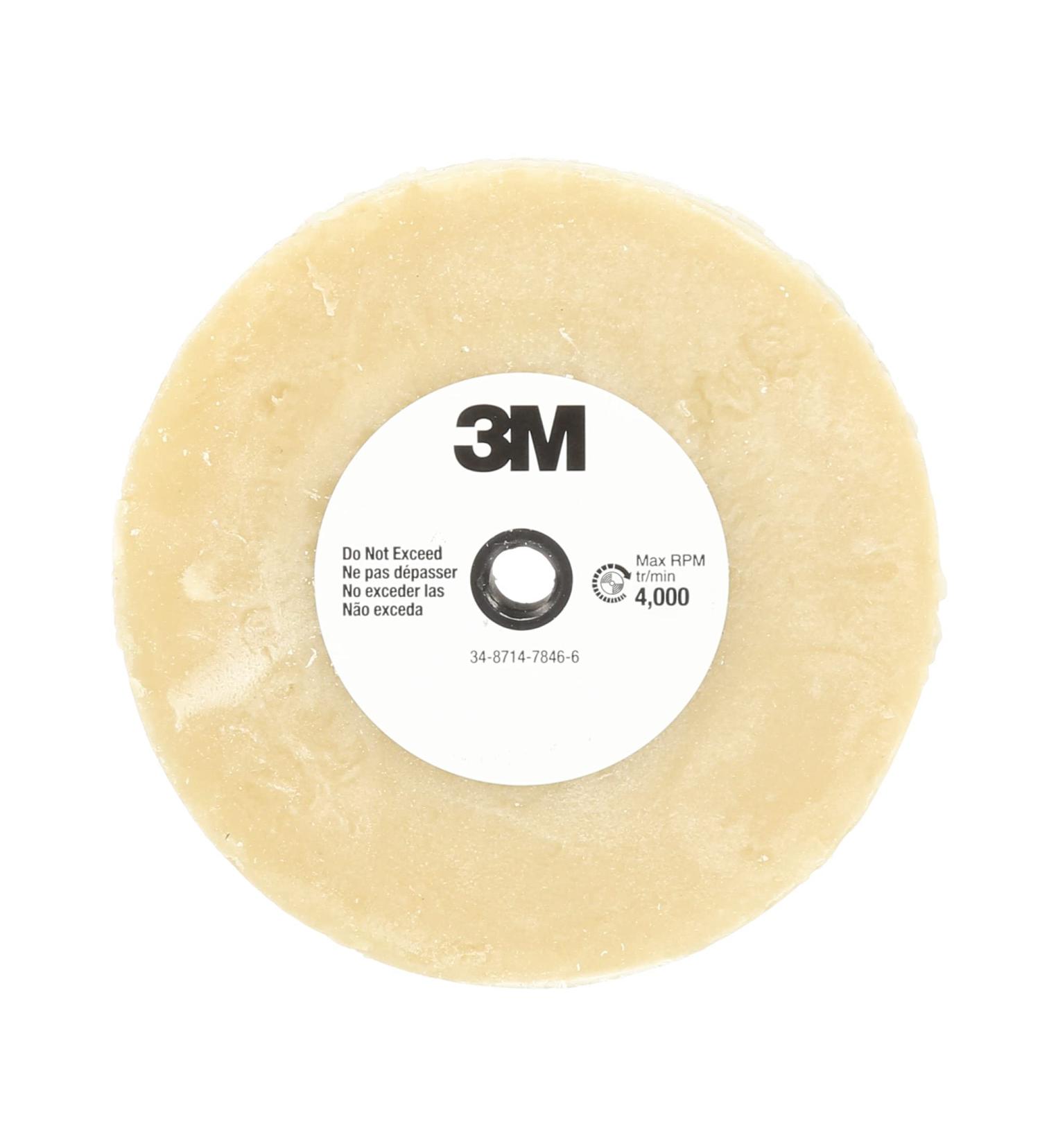 Cubitron 3M Stripe Off Wheel Adhesive & Decal Remover - 4 x 5/8 - 07499 (Pack of 1) - Buy Online on GoSupps.com