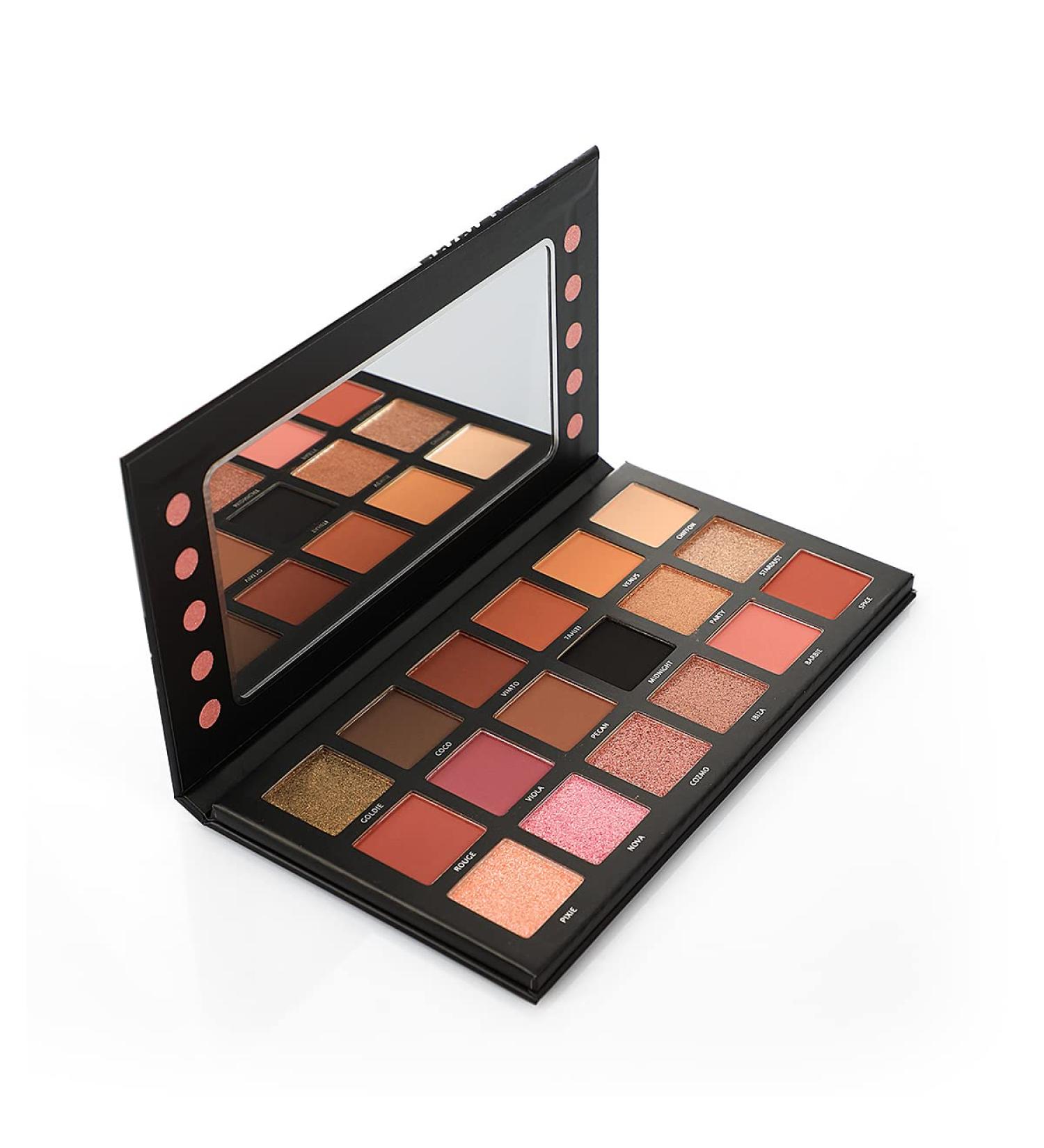 K7L Asmaa Brek X 18 Color Eyeshadow Palette - Vibrant International Shipping & Best Quality Makeup - Buy Online on GoSupps.com