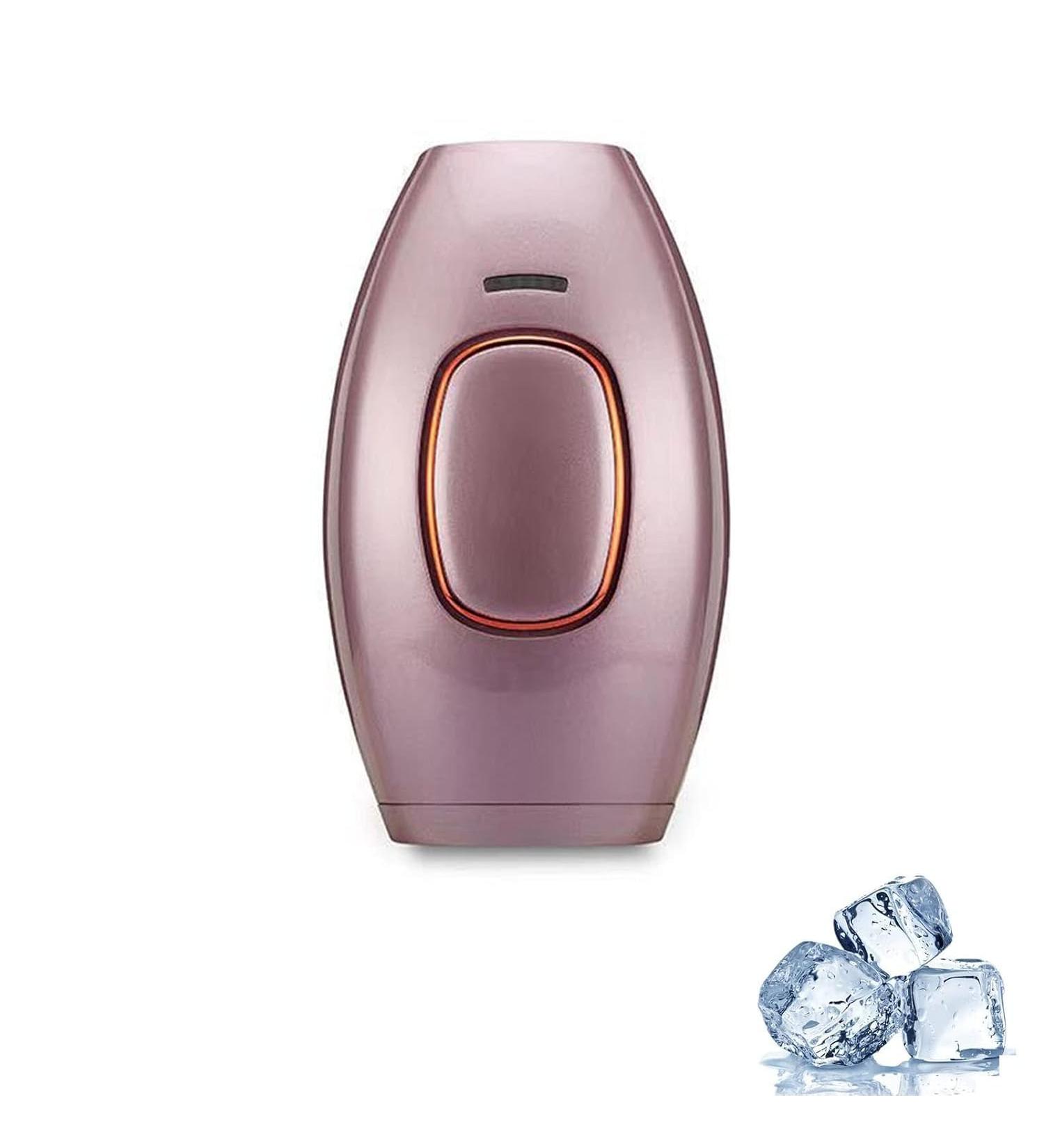 Laser Hair Removal Handset Deluxe Skin Laser Hair Removal At-Home Laser Hair Removal Handset Laser Hair Removal Devices for Women Men (Pink) - Buy Online on GoSupps.com