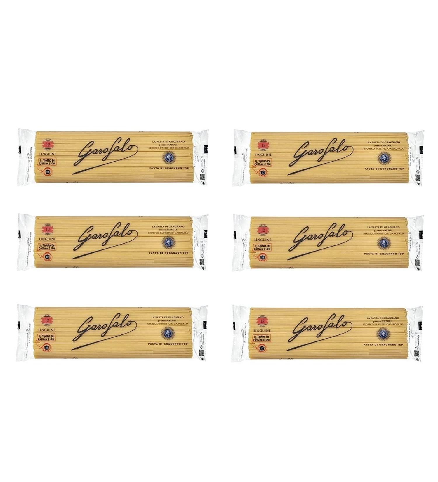 Garofalo Garofalo Linguine Ristorante No. 12 Gragnano PGI Pasta 1 kg Pack of 6