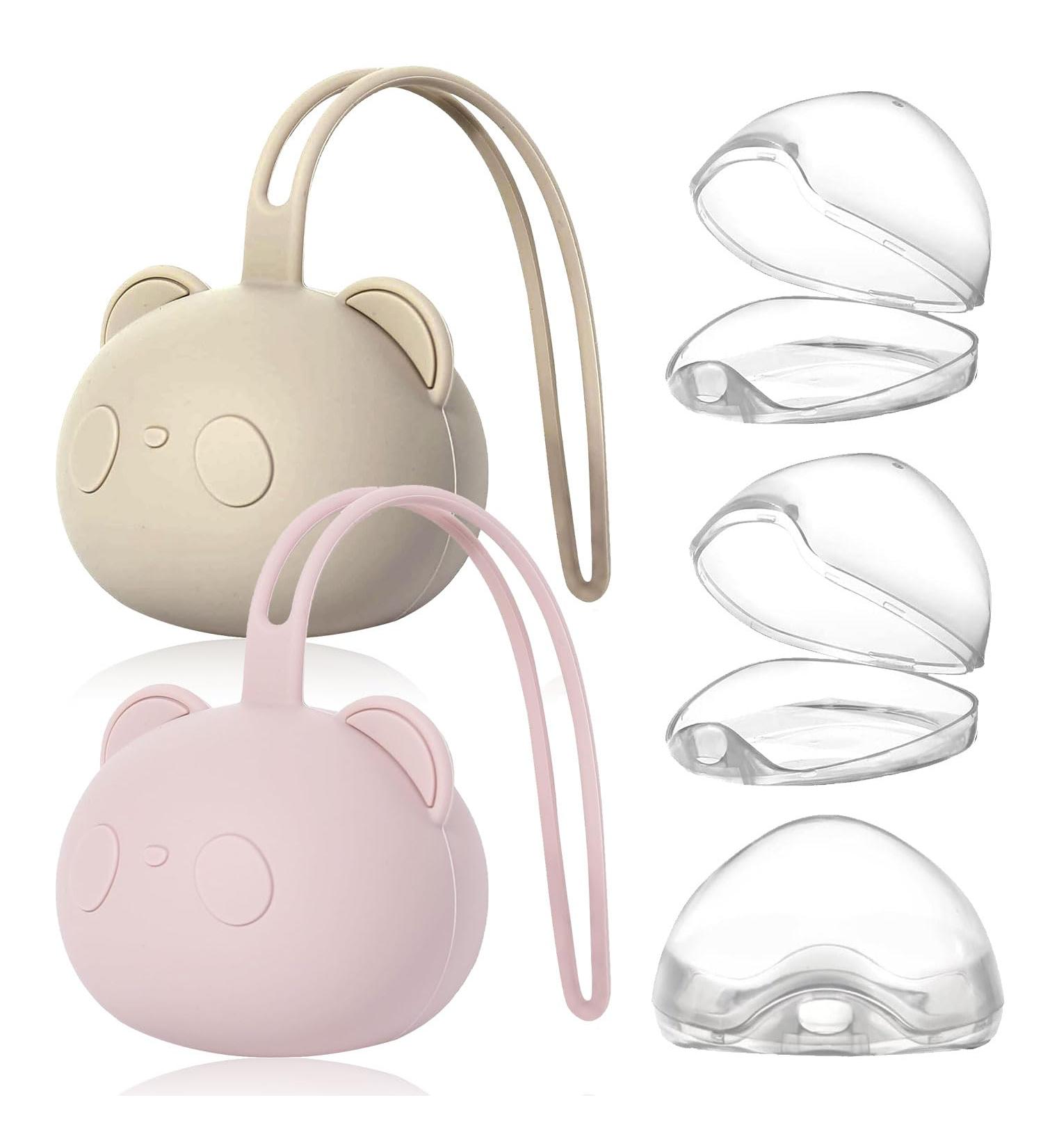 Buy 5-Piece Pacifier Box Set | Portable Silicone & Plastic Storage for On-the-Go | Dustproof Ideal for Travel - TZ-B - Buy Online on GoSupps.com