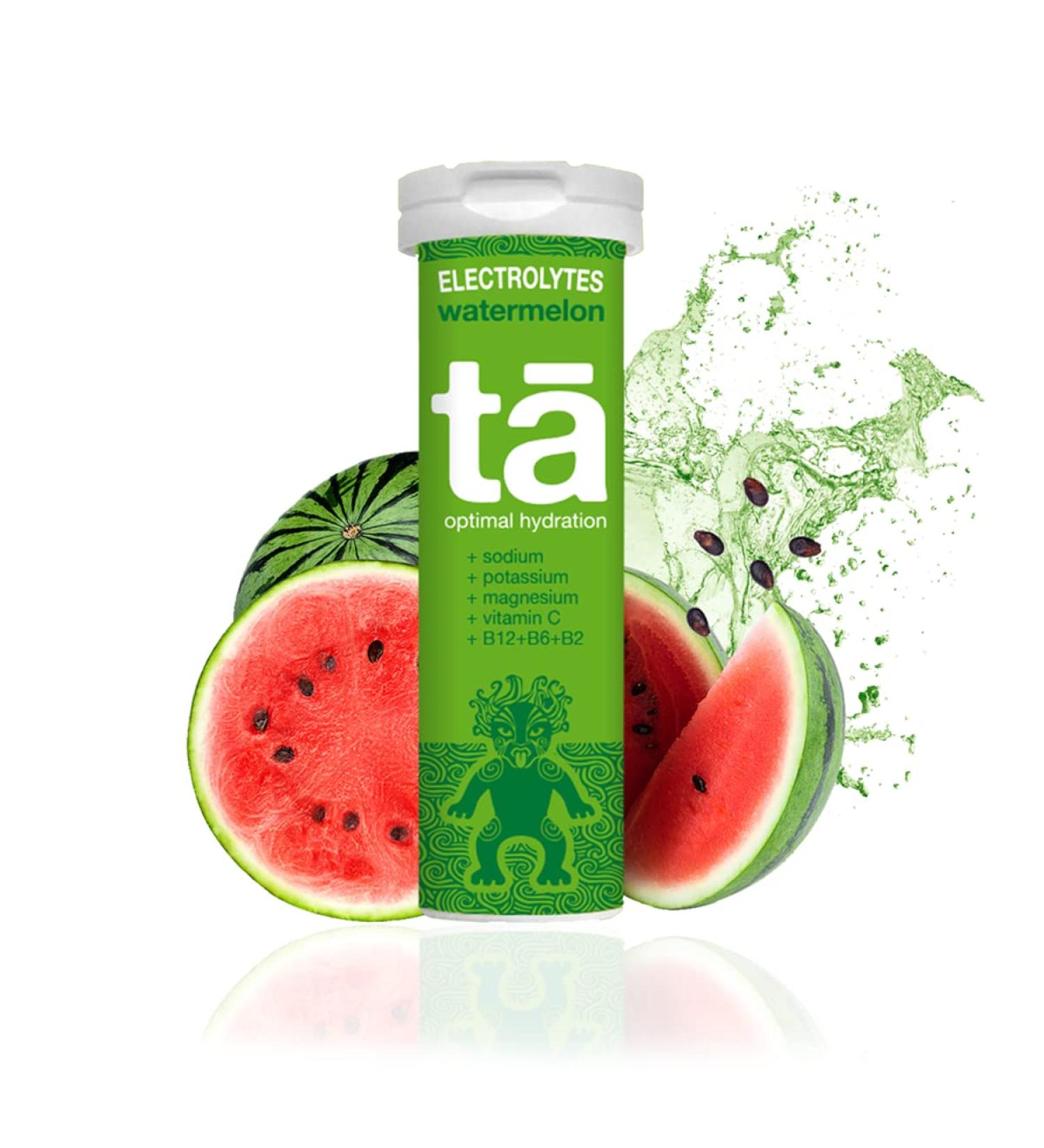 TA Energy - Tube of 12 Tablets - Hydration Tablets - Mineral Salts - Vitamins - Low Calorie - Reduces Cramps - Made in France (Pasteco) - Buy Online on GoSupps.com