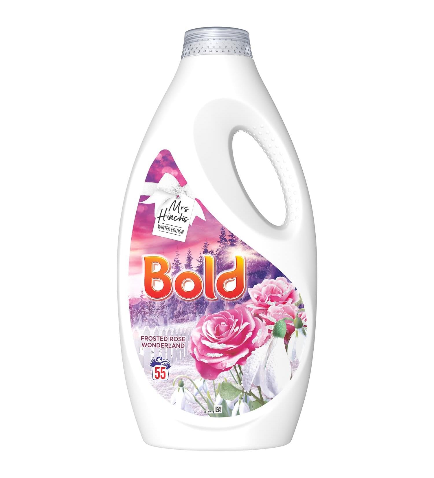 2 in 1 Liquid Detergent 55w - Fragrance - Frosted Rose Wonderland - Washing Liquid Detergent - Long Lasting Freshness - Keep Your Clothes Smelling Fresh And Clean - Size - 55 Washes