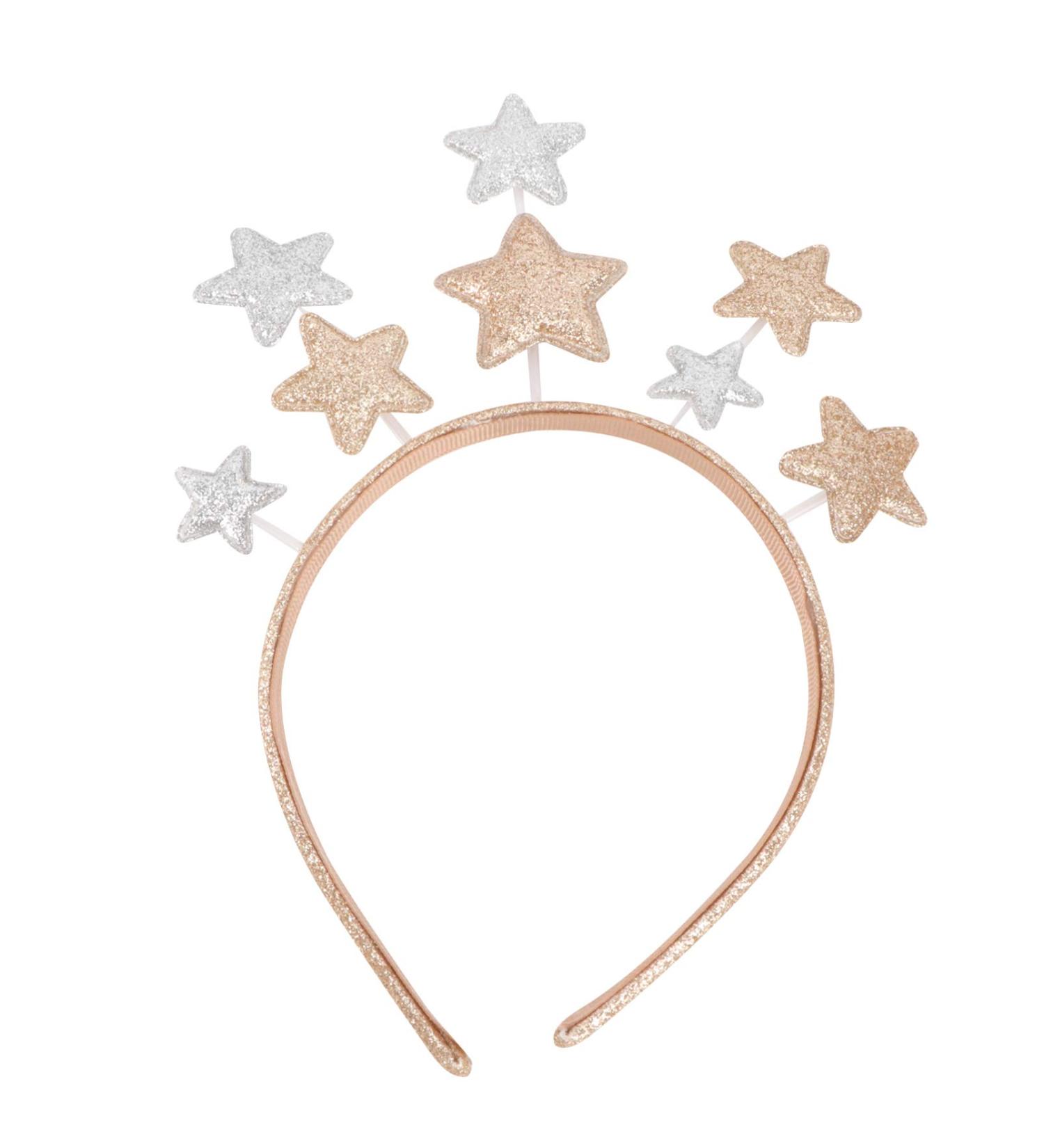 Frcolor Stars Hair Rifts Glitter Crown Headband - Party Costume Hair Bands for Birthdays Christmas & New Year - Kids Hair Accessories & Photo Props - Buy Online on GoSupps.com