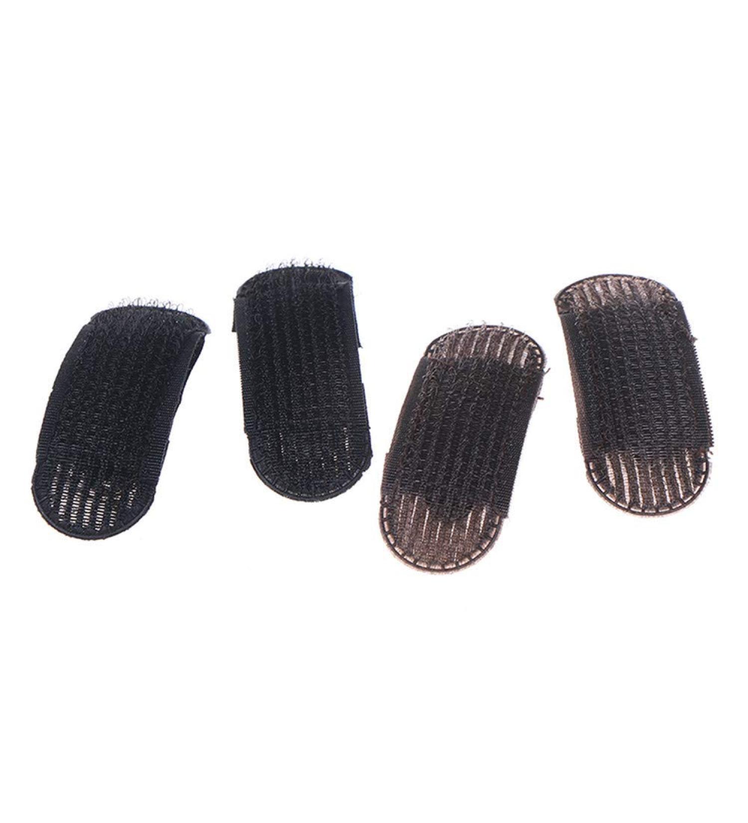 4pcs Princess Hair Tool Set - Volume Base Inserts & Invisible Pins in Black & Coffee - Buy Online on GoSupps.com