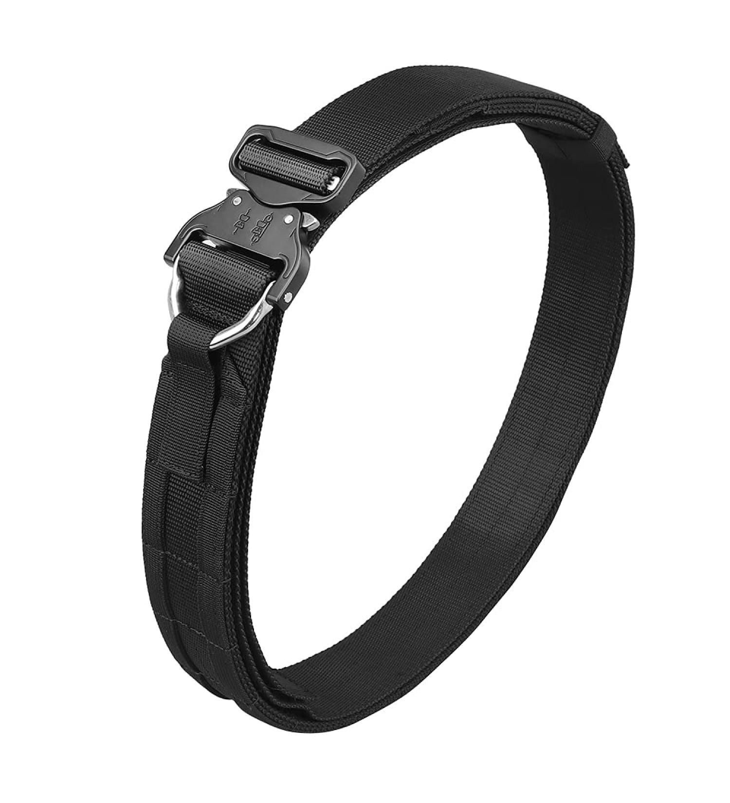 DETECH Taktischer G rtel mit Schnellverschluss und Metallschnalle - Hochleistungs-MOLLE Herreng rtel f r Jagd & Airsoft - Schwarz Internationaler Versand - Buy Online on GoSupps.com