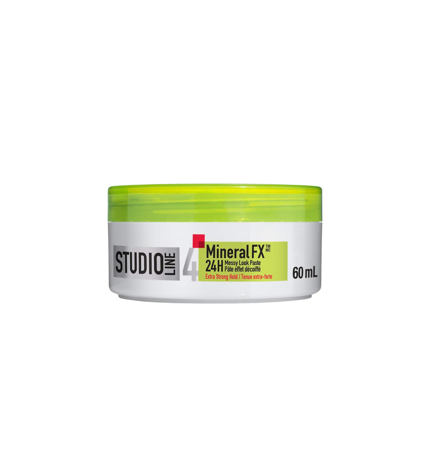 L'Oreal Paris Studio Line MineralFX 24h Messy Look Paste Extra Strong Hold Matt Finish 60ml Unscented 60 ml (Pack of 1) - Buy Online on GoSupps.com