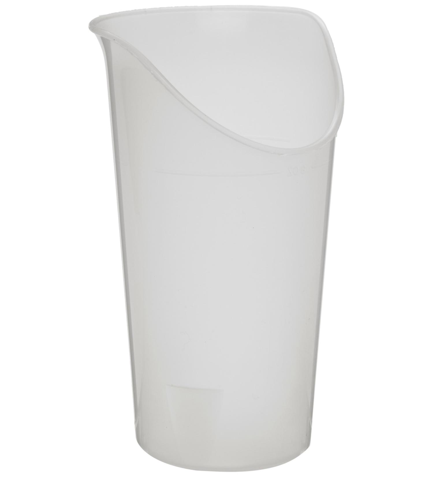 SP Ableware Nosey Cup - Clear, Transparent, Pack of 6 (745930614)