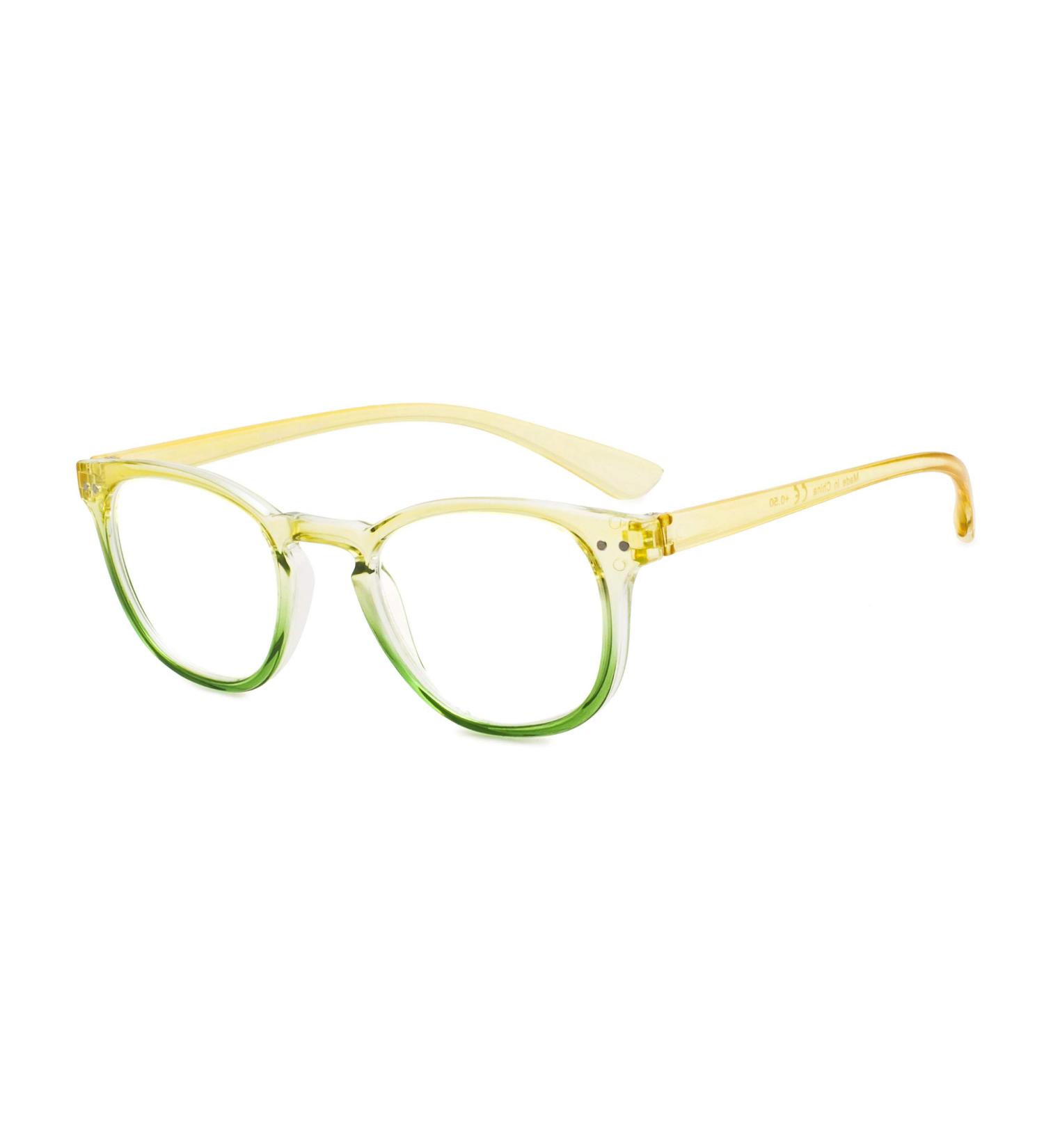 Eyekepper Fashion Readers Womens Reading Glasses +2.25 Yellow/Green Frame - Buy Online on GoSupps.com