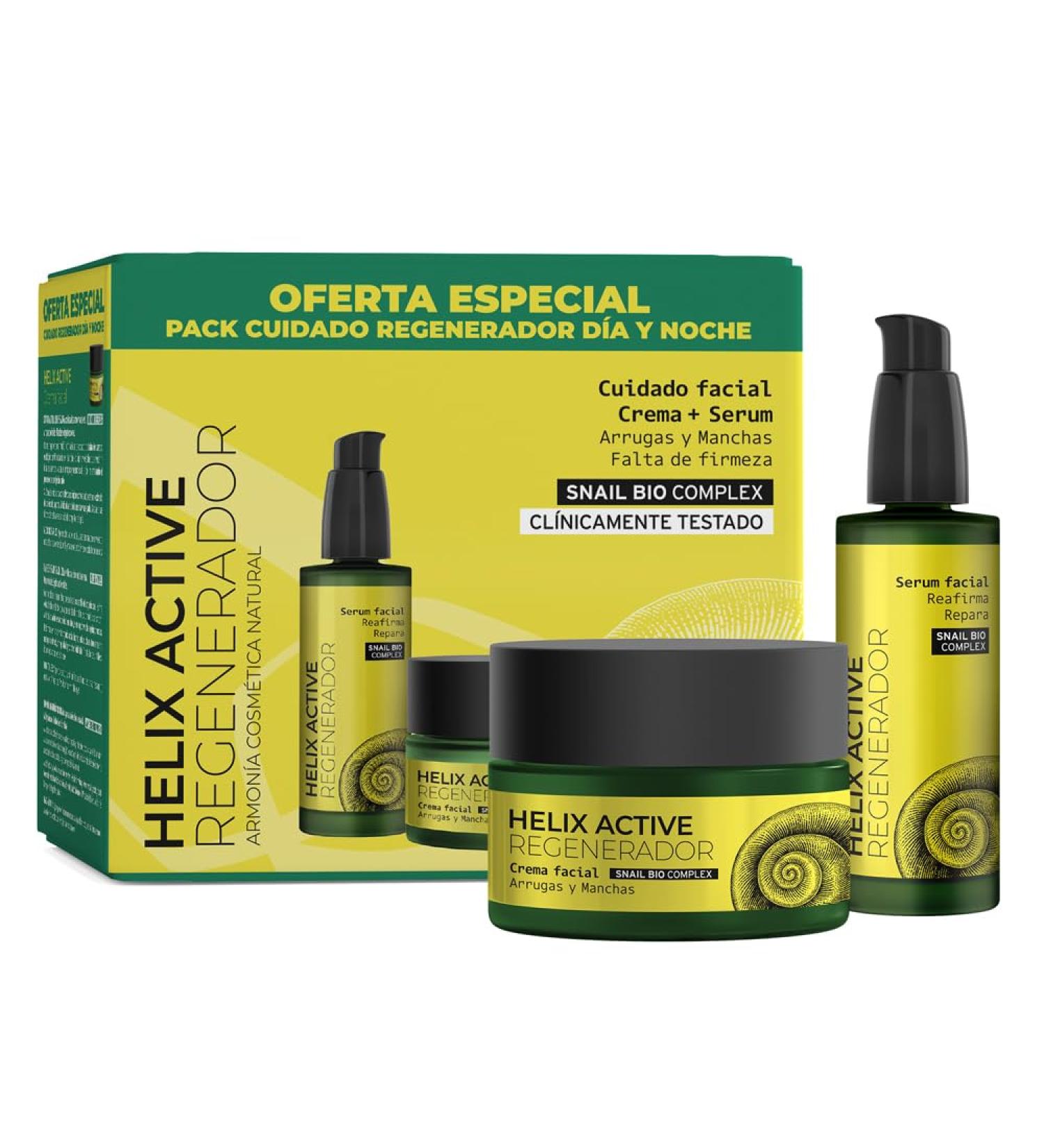  armon a Harmon a Cosm tica Natural Helix Active Regenerating Face Cream Anti-Wrinkle and Anti-Spot Eco-Friendly Snail Slime with Effectiveness Studies 50 ml - Buy Online on GoSupps.com