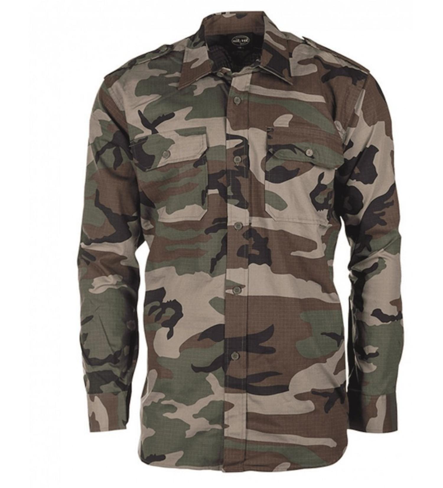 Field shirt ripstop Woodland l Woodland