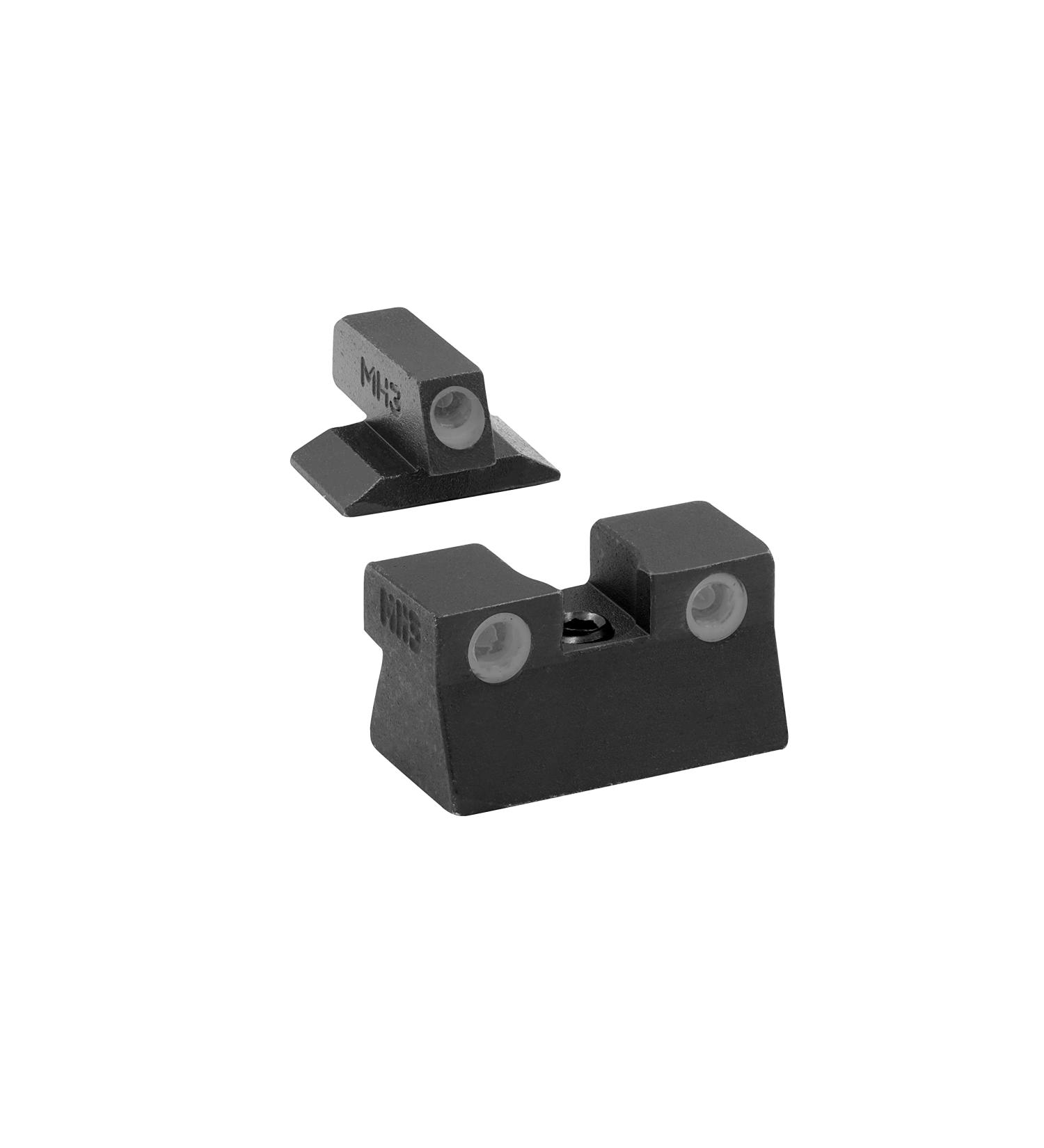 MEPROLIGHT MEPRO TRU-DOT Tritium Day/Night Sights | Compatible with Remington R1 | Green/Green-Set - Buy Online on GoSupps.com