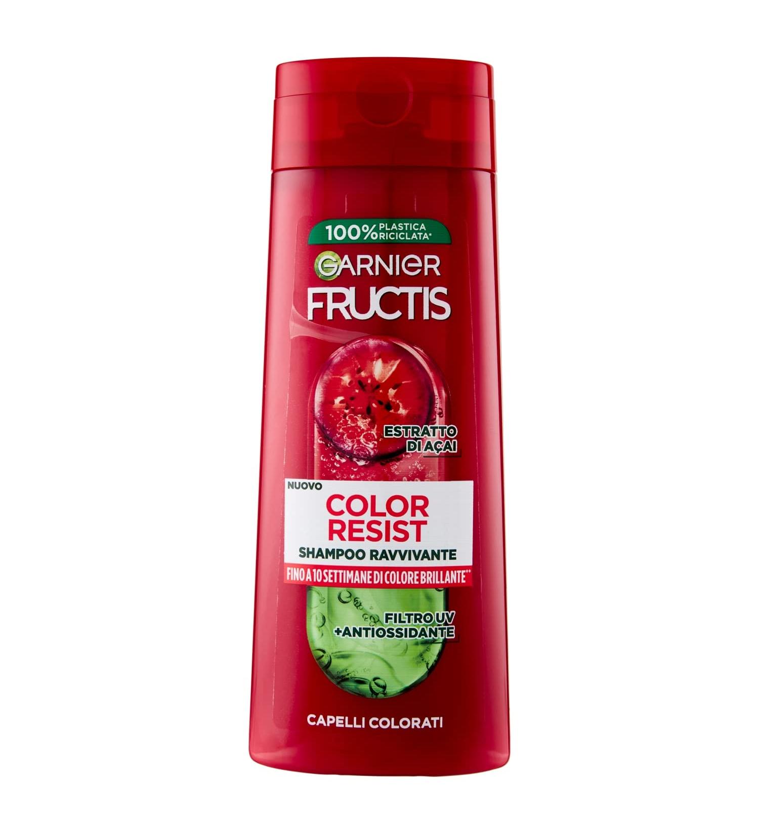Garnier Fructis Color Resist Shampoo 250ml - Revitalizing Hair Care for Colored Hair - International Shipping Available - Buy Online on GoSupps.com