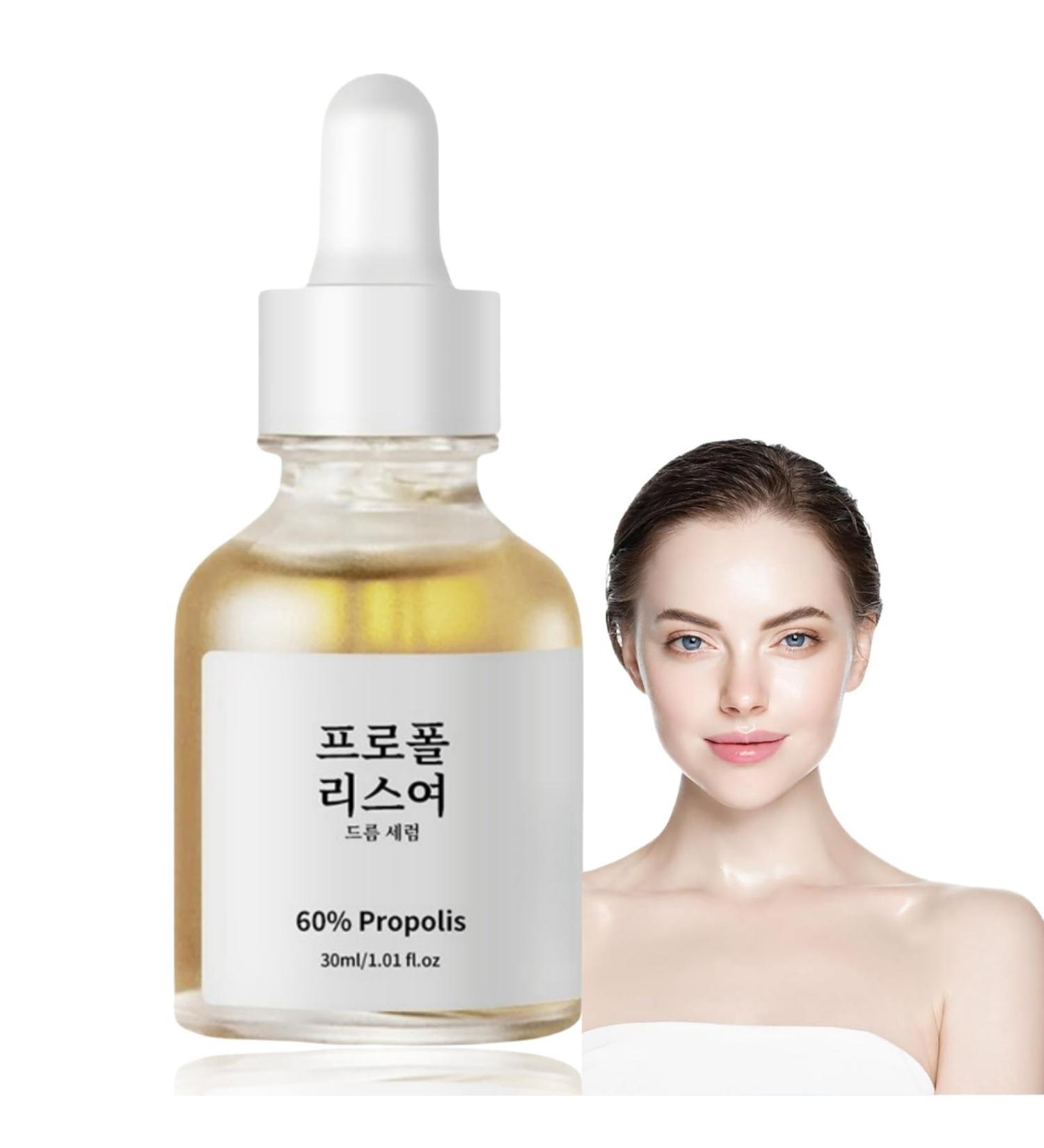 Face Glow Serum with Propolis and Niacinamide Face Serum for Women Korean Skincare Serum Moisturiser Face Hydrating Serum Plump and Smooth Brightening Serum Anti Aging Serum for Face Fade Fine Lines - Buy Online on GoSupps.com