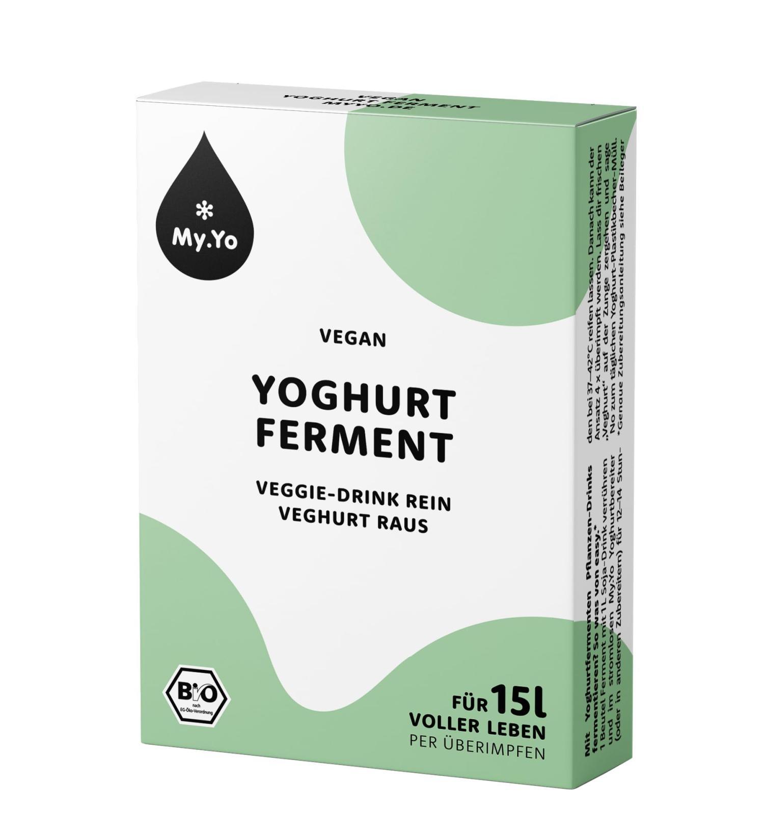 My.yo Bio Joghurtferment Vegan 3x5g
