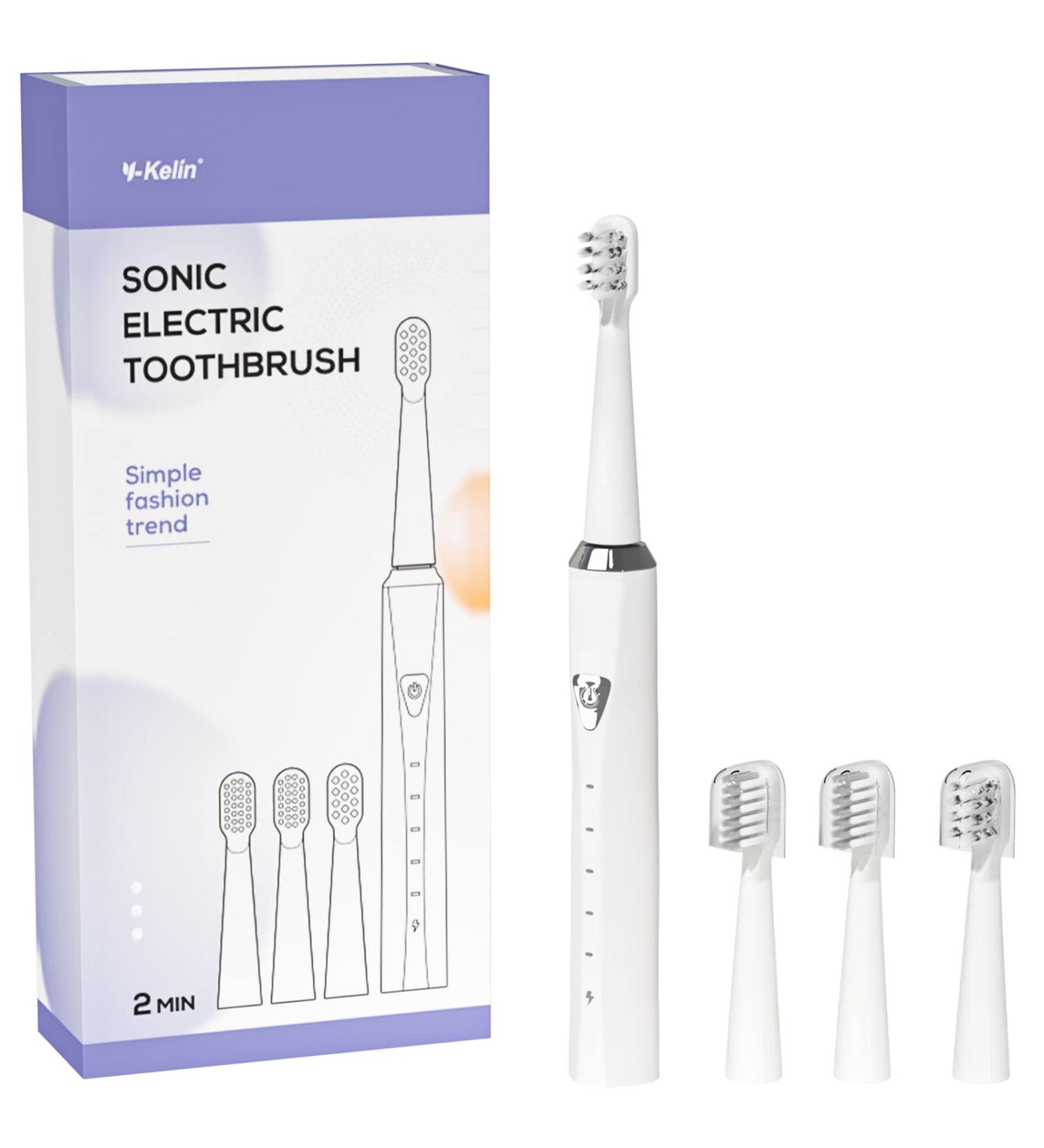 Y-Kelin U-Shaped Orthodontic Electric Toothbrush - Best for Dental Hygiene & Braces Care | International Shipping - Buy Online on GoSupps.com