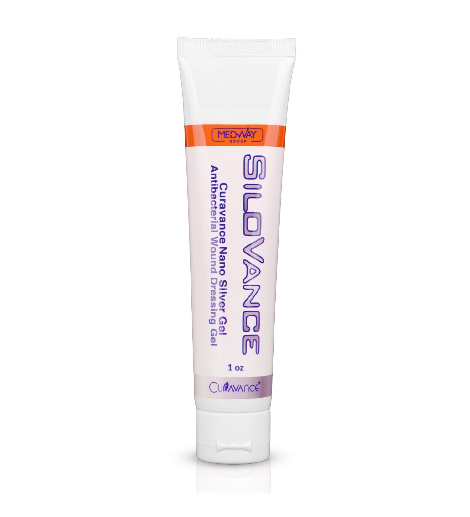 CuraVance SiloVance Nano Silver Gel 1oz - Premium Antimicrobial Gel for International Shipping - Buy Online on GoSupps.com