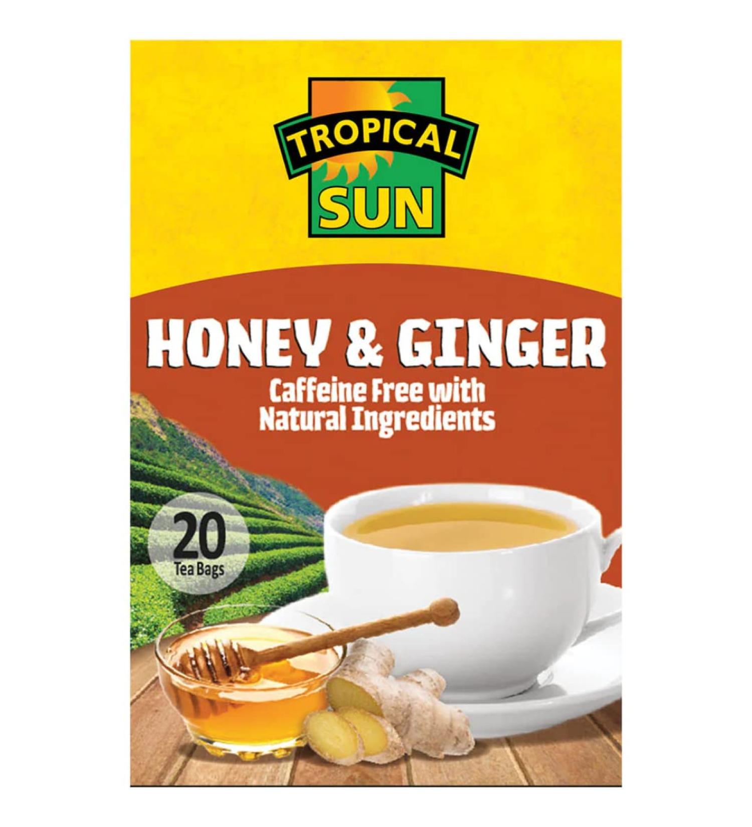 Tropical Sun Honey & Ginger Tea 36 x 70g