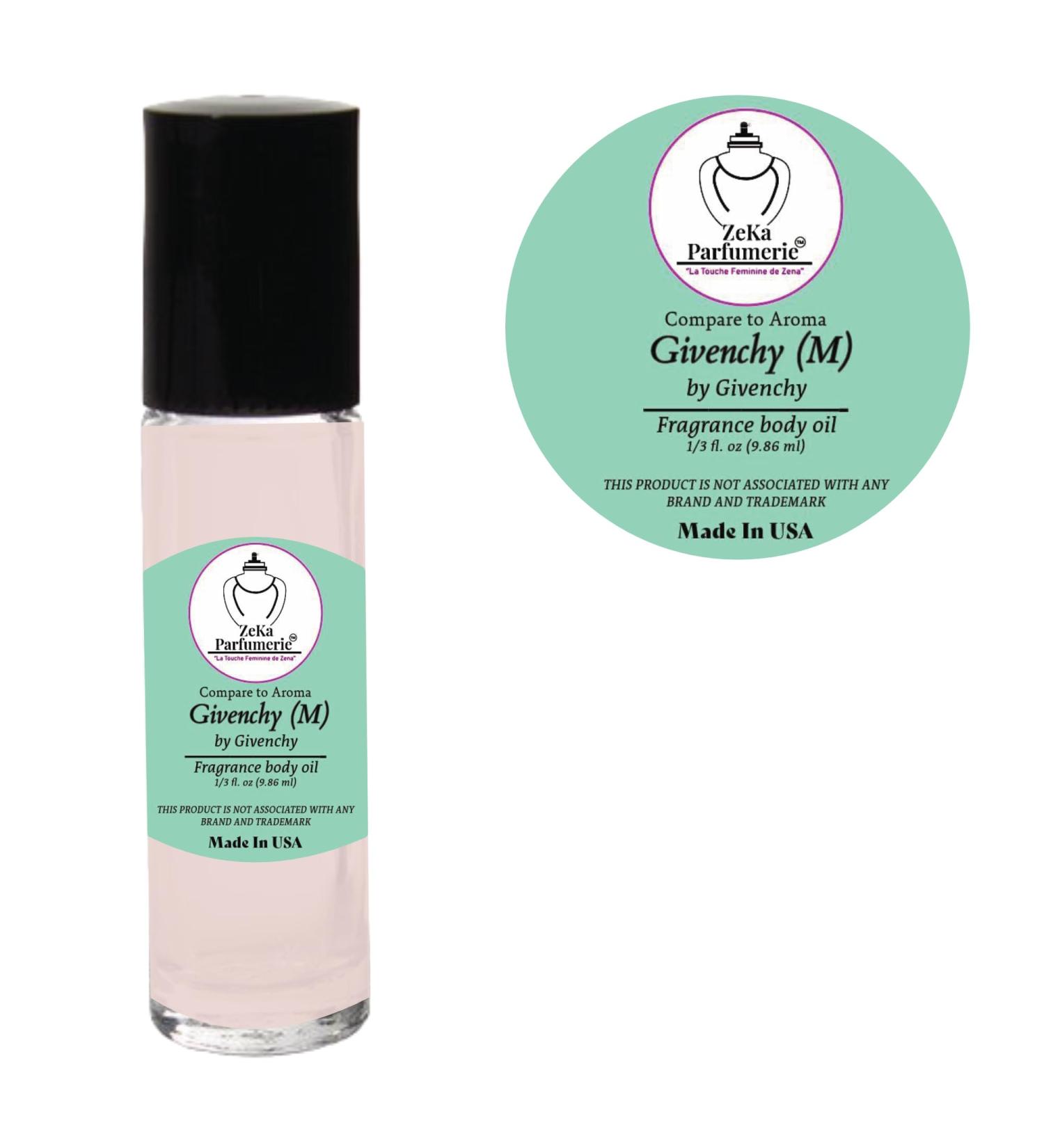Compare to Aroma Givenchy for Men Fragrance Body Oil - 1/3 oz (9.86ml) Roll-On Bottle | Shop Internationally - Buy Online on GoSupps.com
