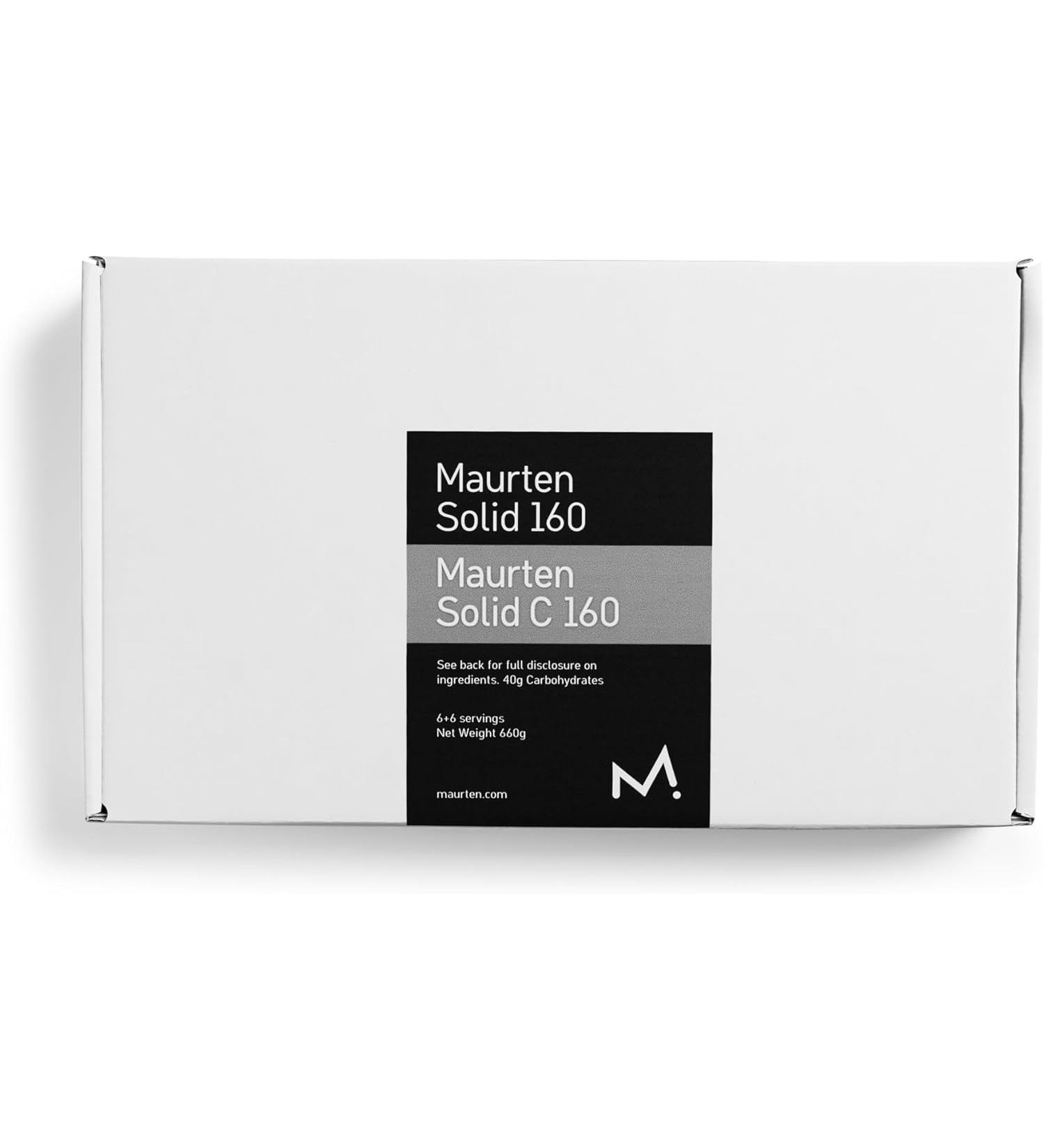 Maurten Solid 160 Power bar with 40g carbohydrates for endurance sports - Cocoa Mix - Buy Online on GoSupps.com