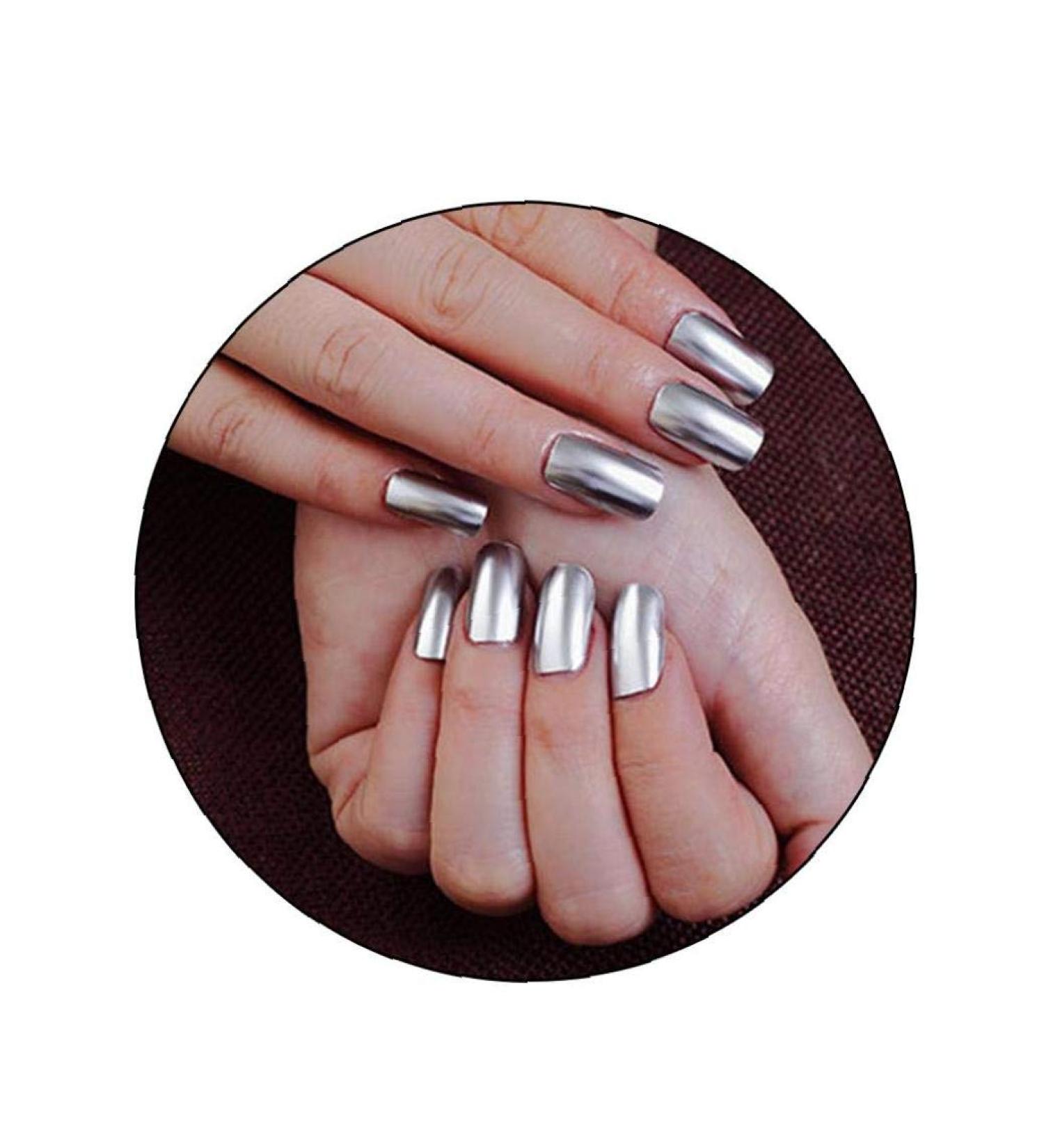 1pc Nail Polish Mirror Glitter Nails Holographic Nail Polish Salon Manicure Art Decoration - Buy Online on GoSupps.com
