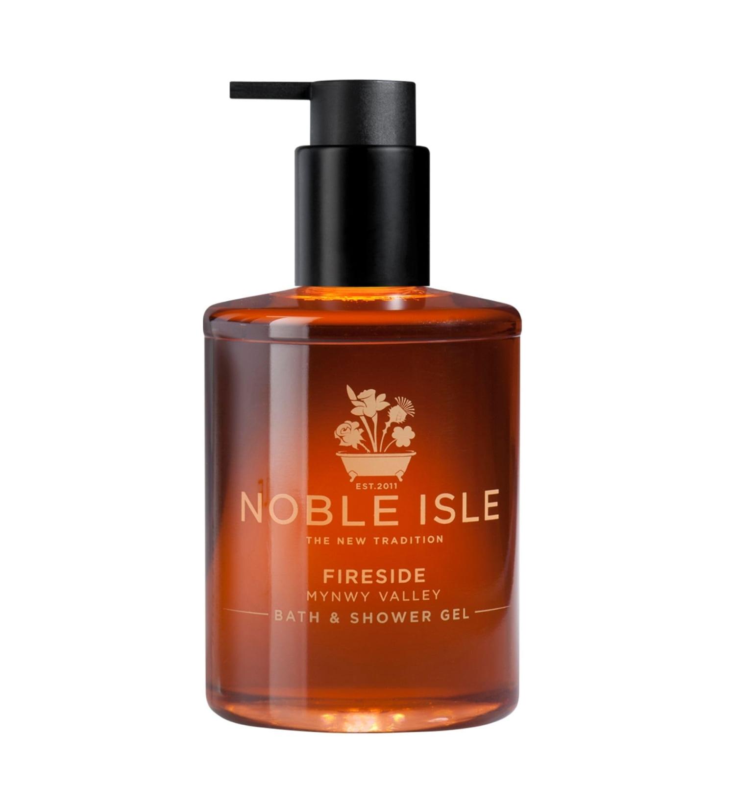 Luxury Men's Fireside Bath & Shower Gel | Vegan & Paraben Free Body Wash with Fine British Fragrance Oils (8.45 oz - Buy Online on GoSupps.com