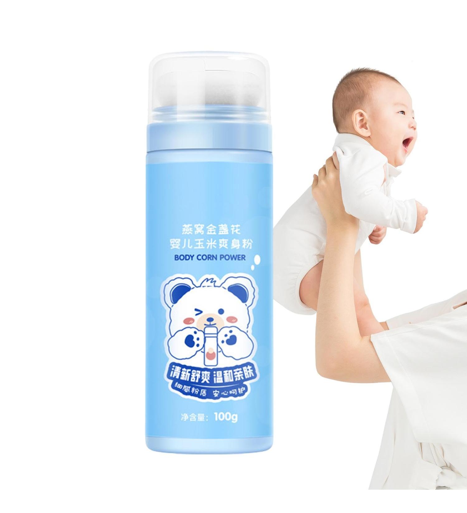 Baby Powder - Dusting Powder for Toddlers Talcum Free Toddler Powder | Leaves Skin Soft and Smooth Body Care Talcum Powder Anti Itch Talcum Powder Soothes - Buy Online on GoSupps.com