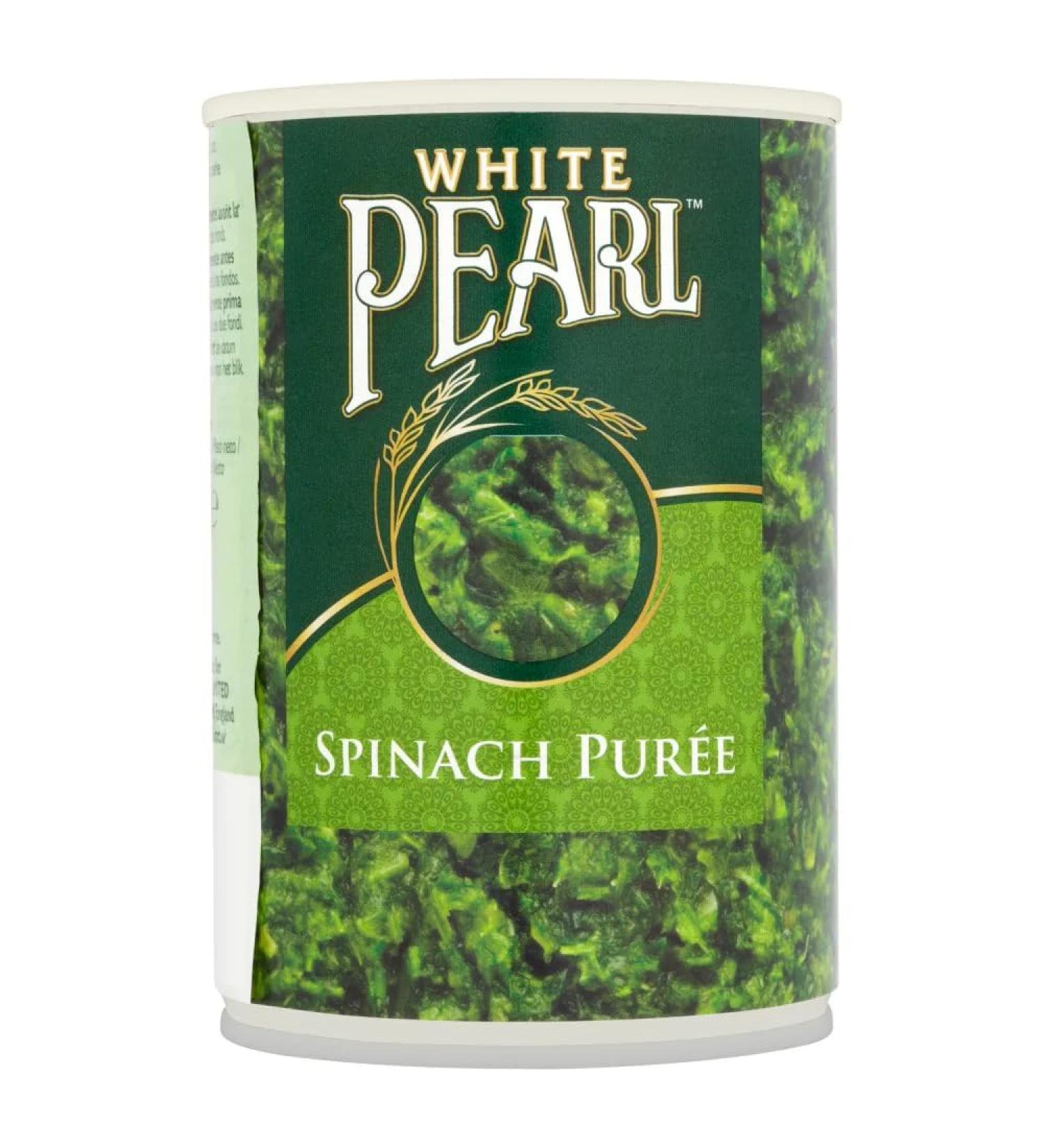 White Pearl Spinach Pur e 395g