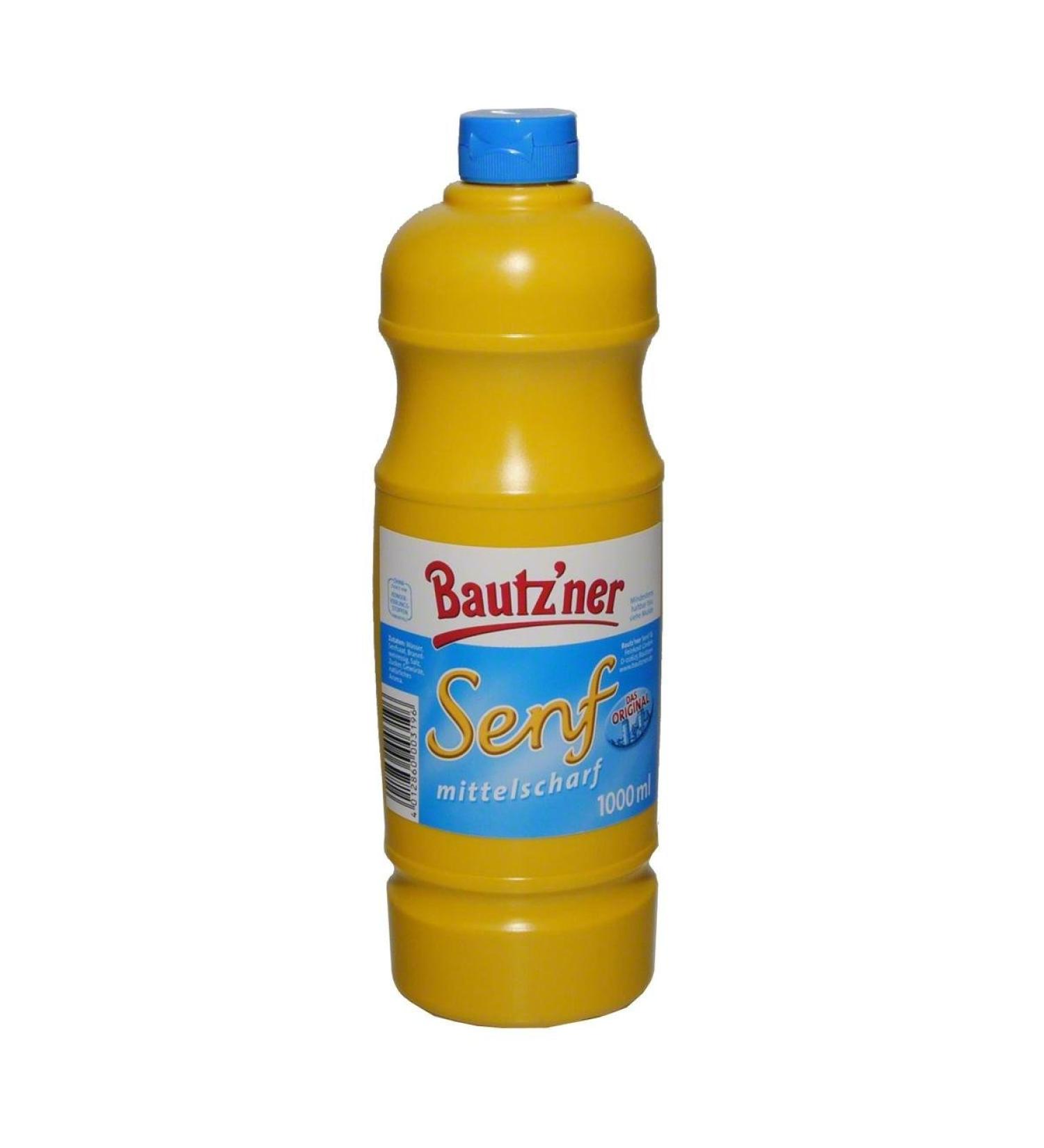 Bautzner Senf Bautzner Senf Medium 1L Bottle