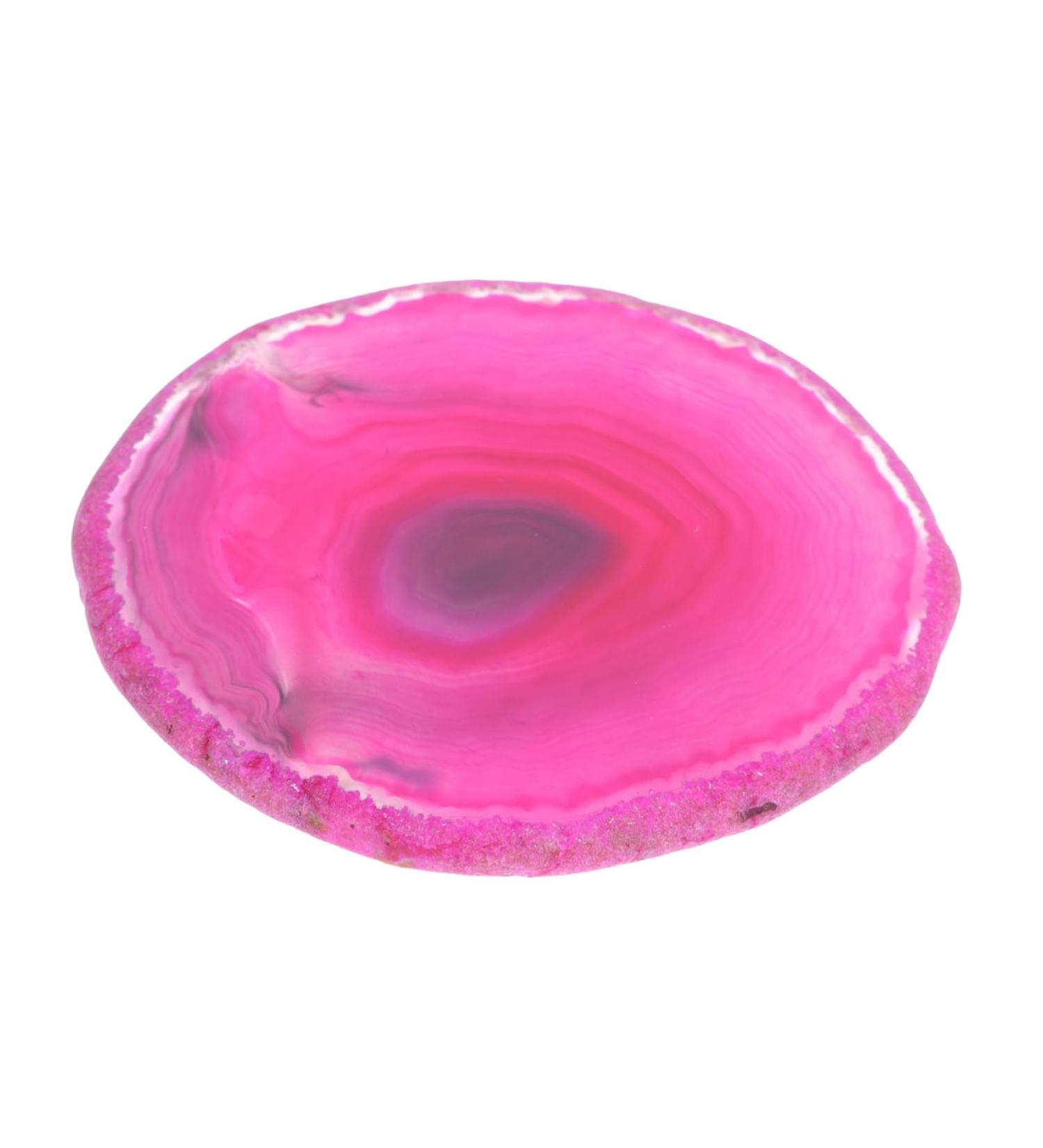 Ipetboom Nail Art Palette Tray - 7x6cm Red Agate Resin Mixing Palette for Manicure & Nail Color Mixing Accessories - Buy Online on GoSupps.com