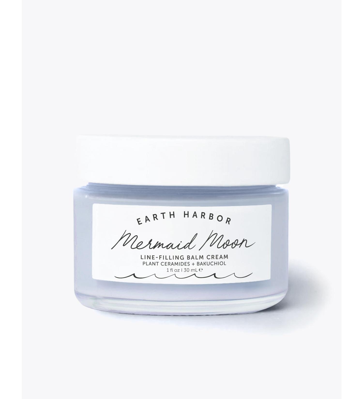 Mermaid Moon Line-Filling Balm Cream - Vegan Night Treatment for Wrinkles and Hydration with 20+ Actives - Deeply Restores and Nourishes Skin - Buy Online on GoSupps.com