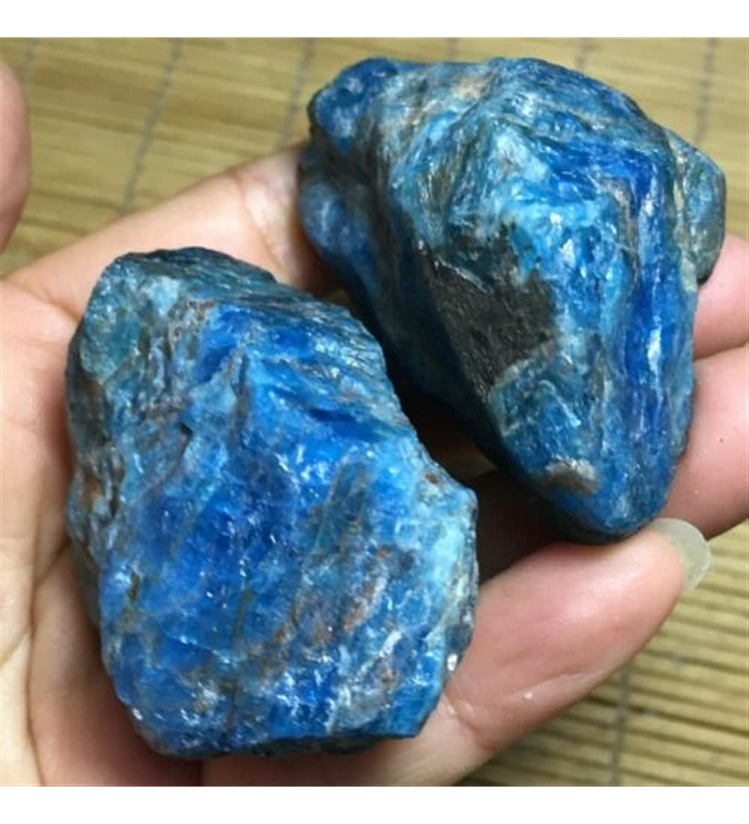 Crystal Natural Apatite Crystal Rough Raw Stone Rock from Madagascar (Size : 140-150g) - Buy Online on GoSupps.com