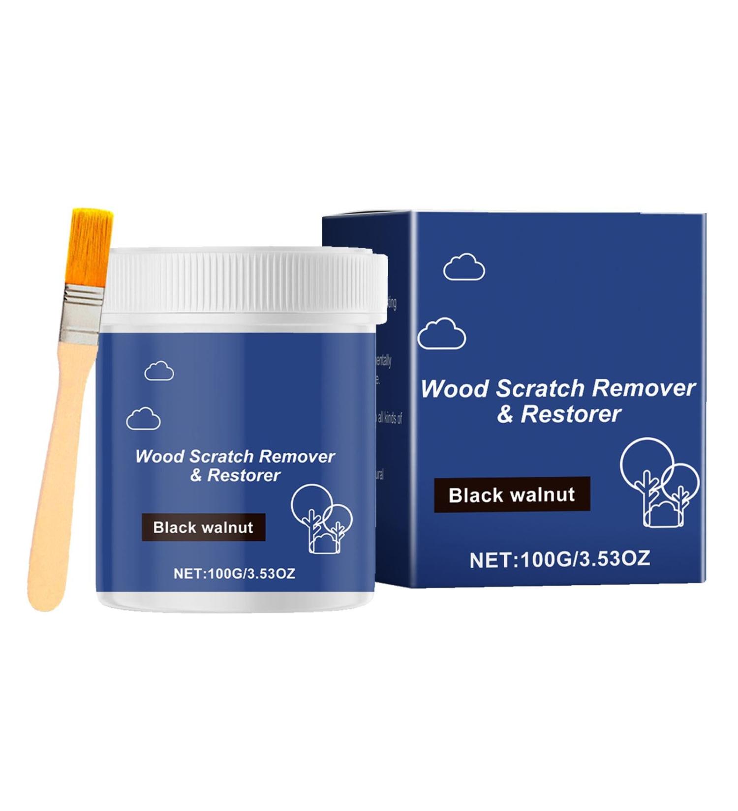 Shakven Wood Furniture Polish Repair Agent Scratch Removal Repair Paste Filler | Brightening and Polishing Scratch Removal Repair Agent for and Repairing Cracks Depressions Scratches Black - Buy Online on GoSupps.com