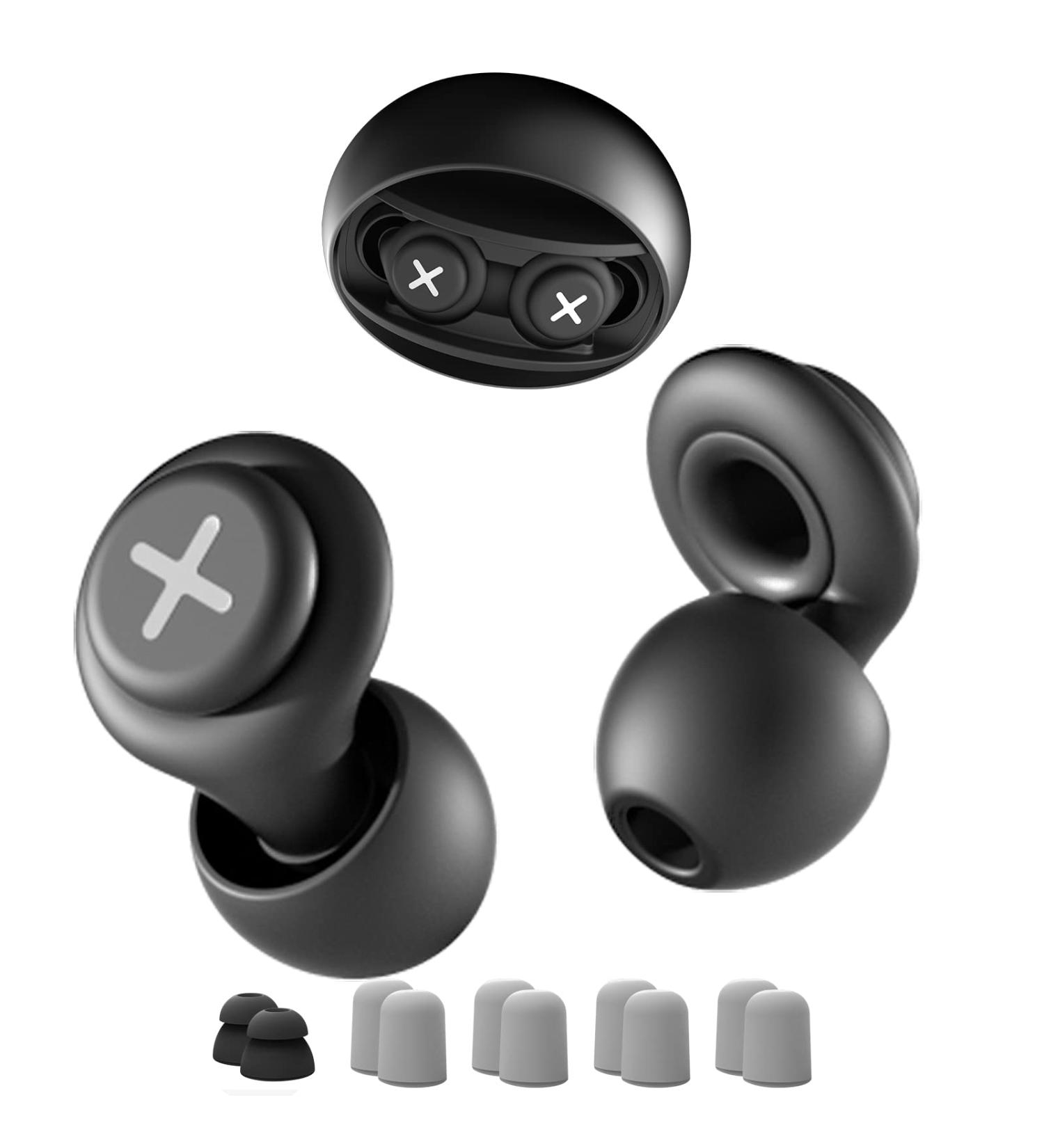 Naradoo High Fidelity Noise Reduction Earplugs - Reusable Earplugs for Concerts, Festivals, DJs | Black - Buy Online on GoSupps.com