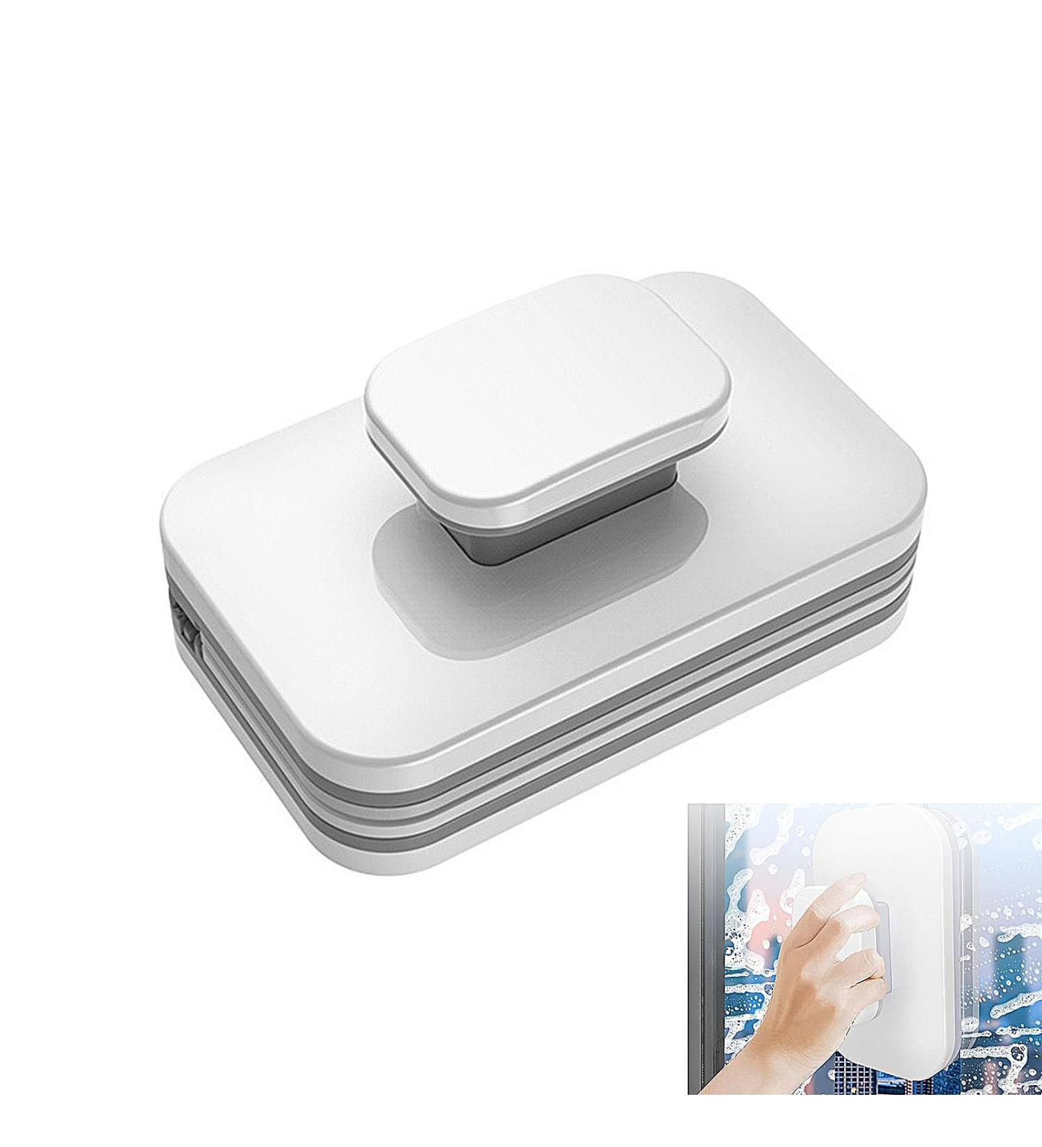 Magnetic Windshield Cleaner Magnetic Window Cleaner Double Sided Window Cleaner Tool for High Rise Car Glazed Square Shape Glass Wiper Cleaning Tool Magnetic Windshield Cleaner Tool White m2035 - Buy Online on GoSupps.com
