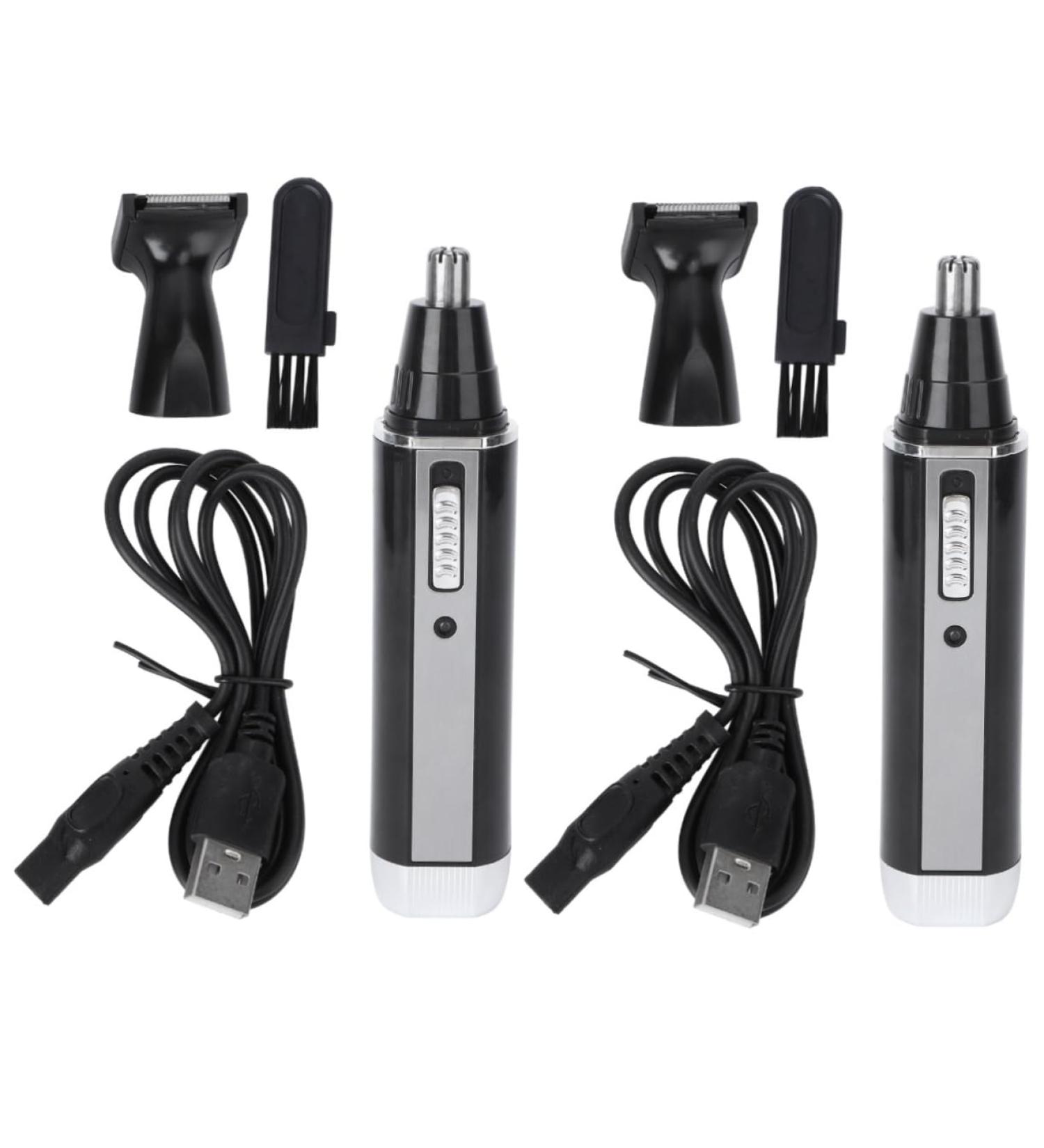 FRCOLOR 2 Pieces 2 Best Nose Hair Trimmer Hair Clipper Ear Hair Trimmer And Ear Trimmer Nose Trimmer Electric Set Mediumx2pcs Blackx2pcs - Buy Online on GoSupps.com