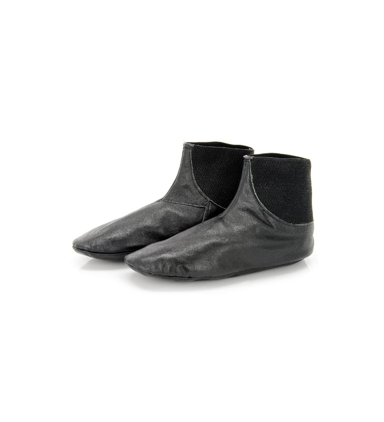 Genuine Halal Leather Khuffain | Sunnah Khuff Diabetic Socks | Mosque Footwear - Size 11 Women/9.5 Men Black - Buy Online on GoSupps.com