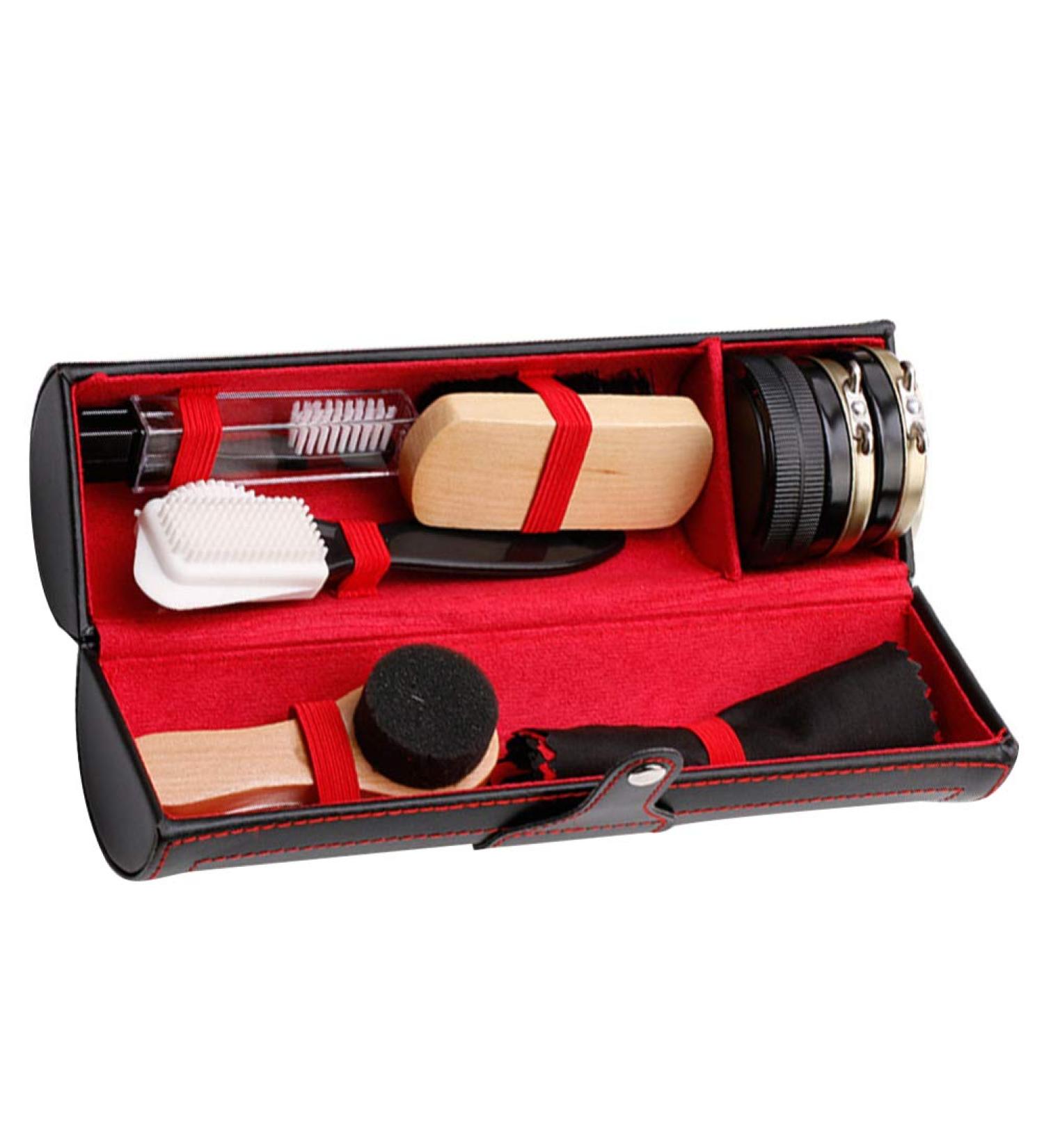 Holibanna Leather Shoe Cleaner Kit 1 Shoe Polish Care Suit Men's Shoes Travel Artificial Pu Leather Shoes Shoes Shine - Buy Online on GoSupps.com