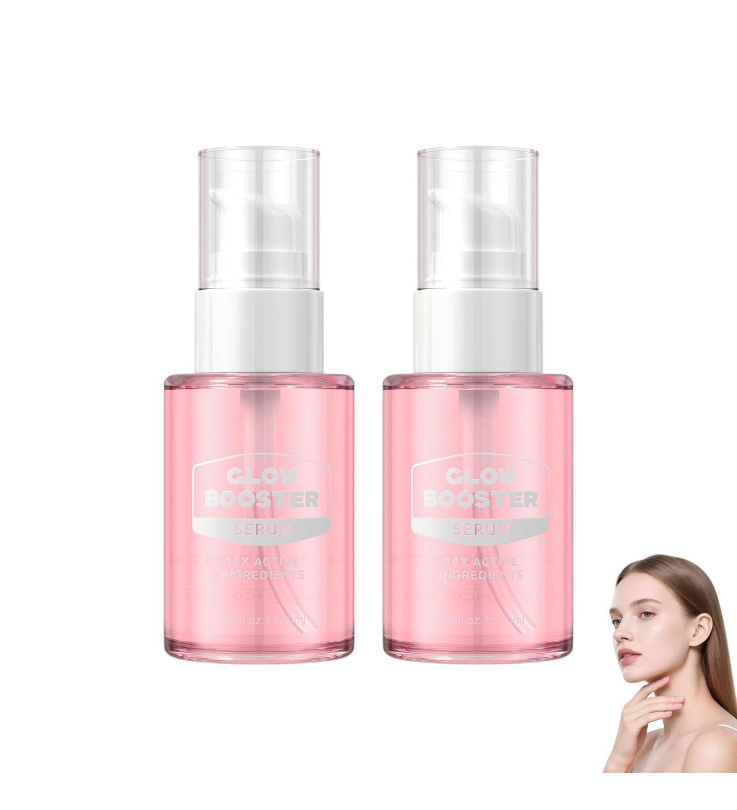 Lot de 2 s rums rayonnants (30 ml) - S rum rajeunissant et hydratant pour le visage - Nourrissant intens ment - Favorise une apparence clatante et jeune - Buy Online on GoSupps.com
