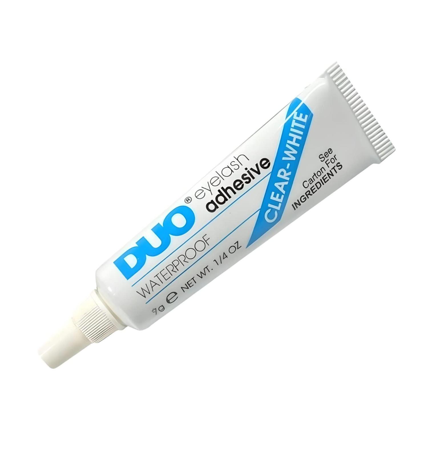 Buy Water-Resistant Duo Eyelash Glue - Skin Adhesive for Band Eyelashes & Artificial Eyebrows | Odorless Vegan with 10 Microbes - International Shipping - Buy Online on GoSupps.com