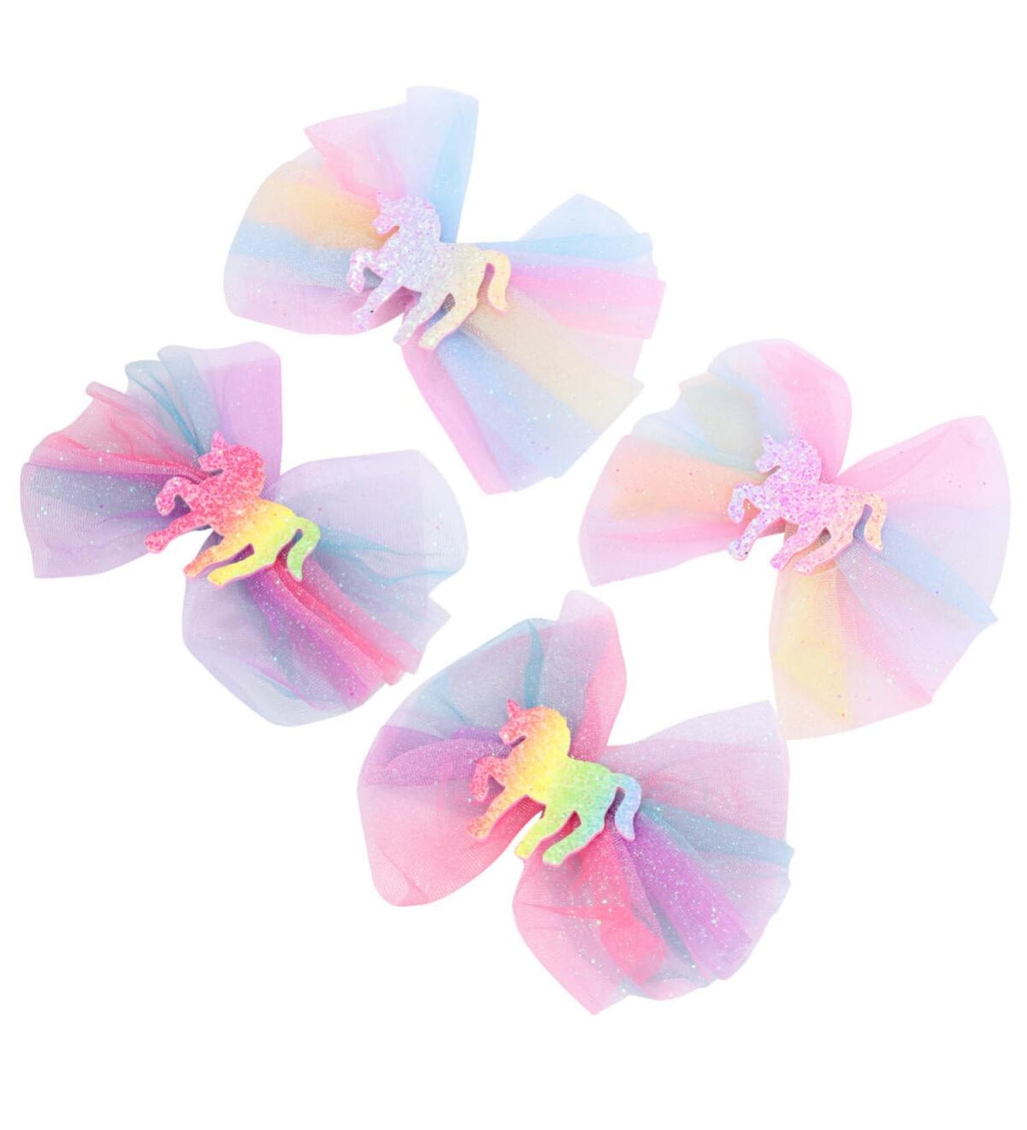 Beaupretty Party Hair Accessories Barrettes metal claw Clip for Girls Horse Clip Alligator Clip Barrettes Hairbow Printed Barrettes Hairpins mini printing props Unique Hair Clips