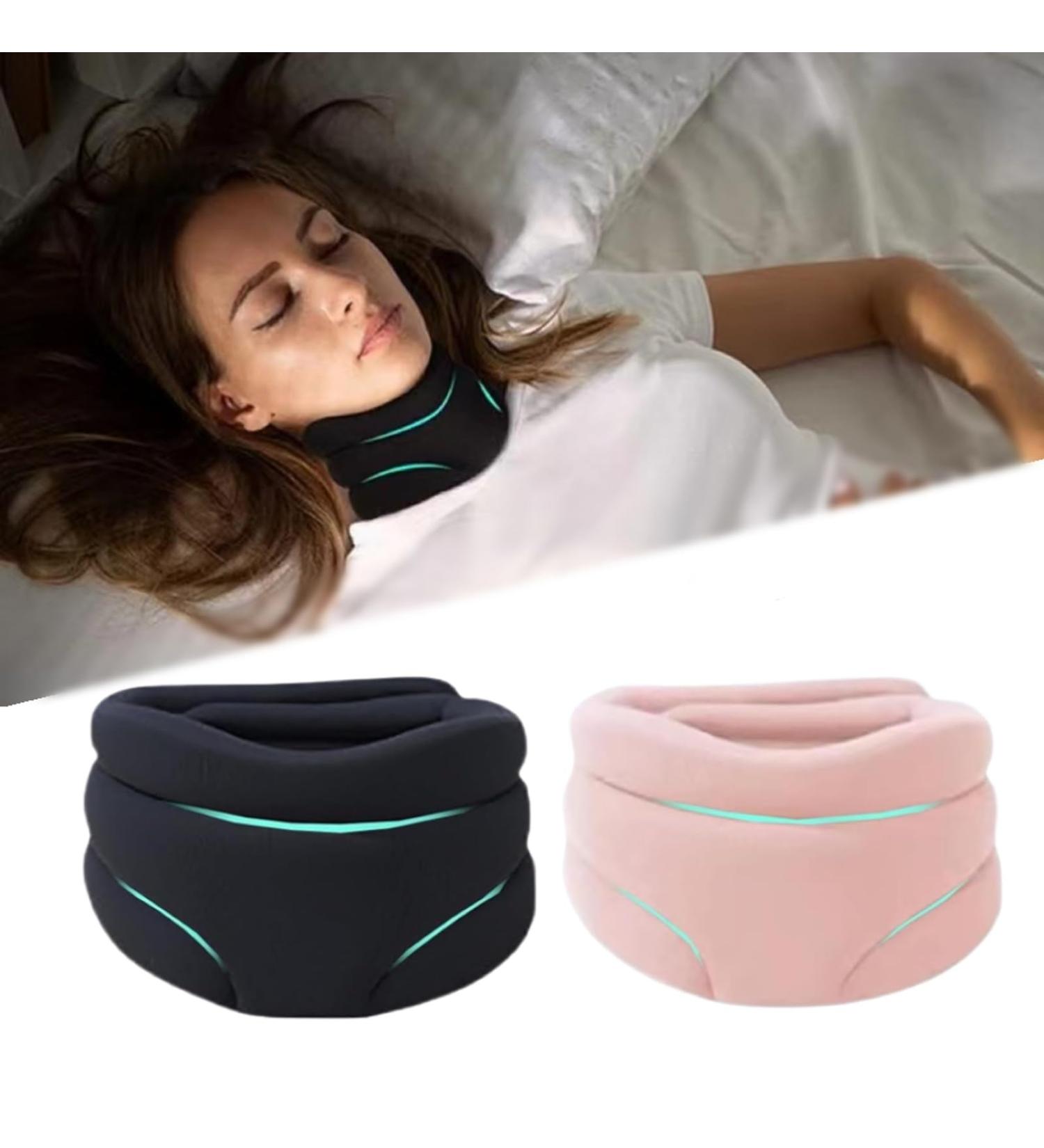 Neck Brace Neck Brace Neck Traction Device Neck Posture Corrector Neck Decompression Devices Neck Posture Corrector for Sleep Neck Support(Black + Pink) - Buy Online on GoSupps.com