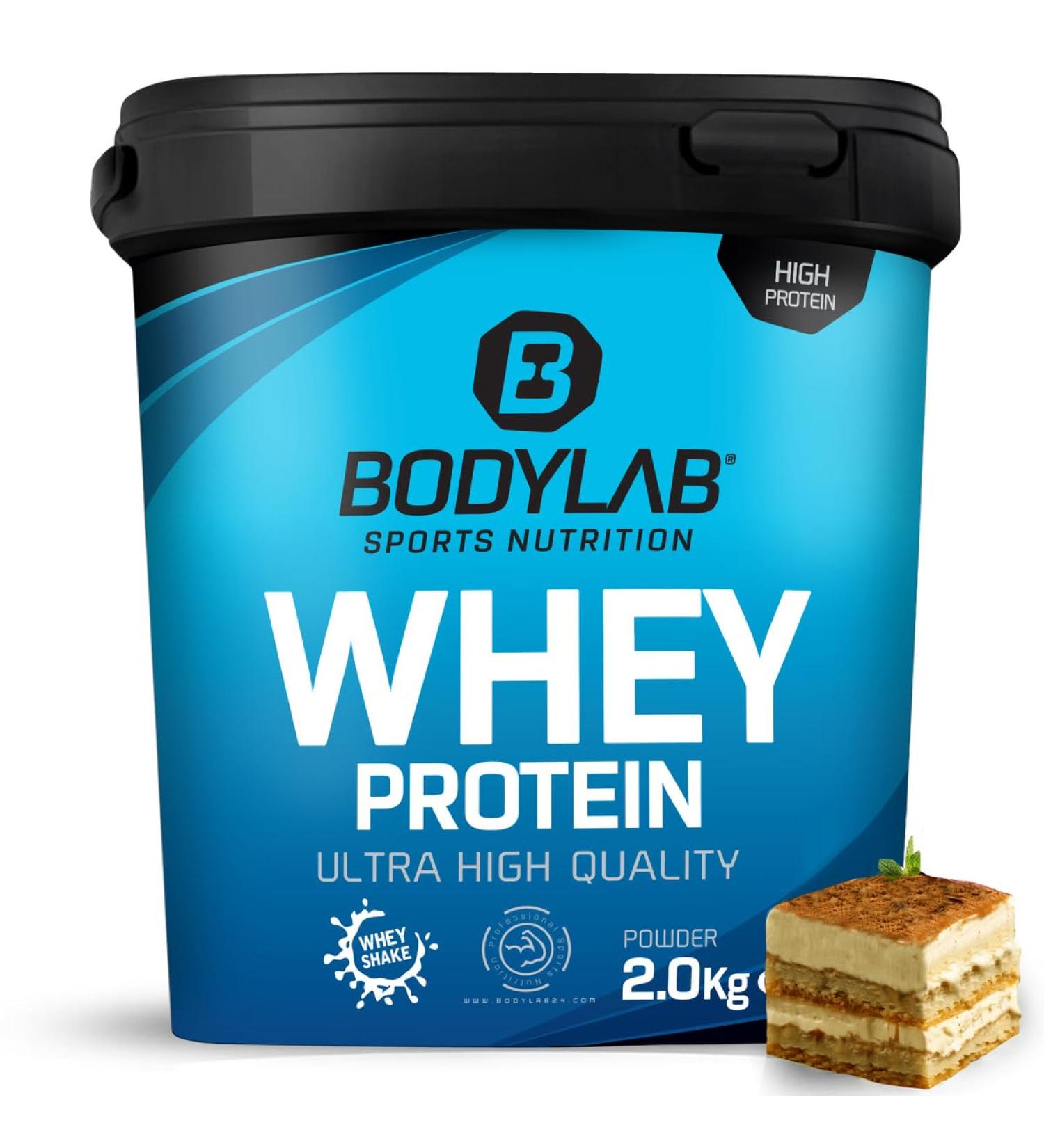 Buy Bodylab24 Whey Protein Powder - Mascarpone Mirabelle Flavour 2kg | International Shipping Available - Buy Online on GoSupps.com