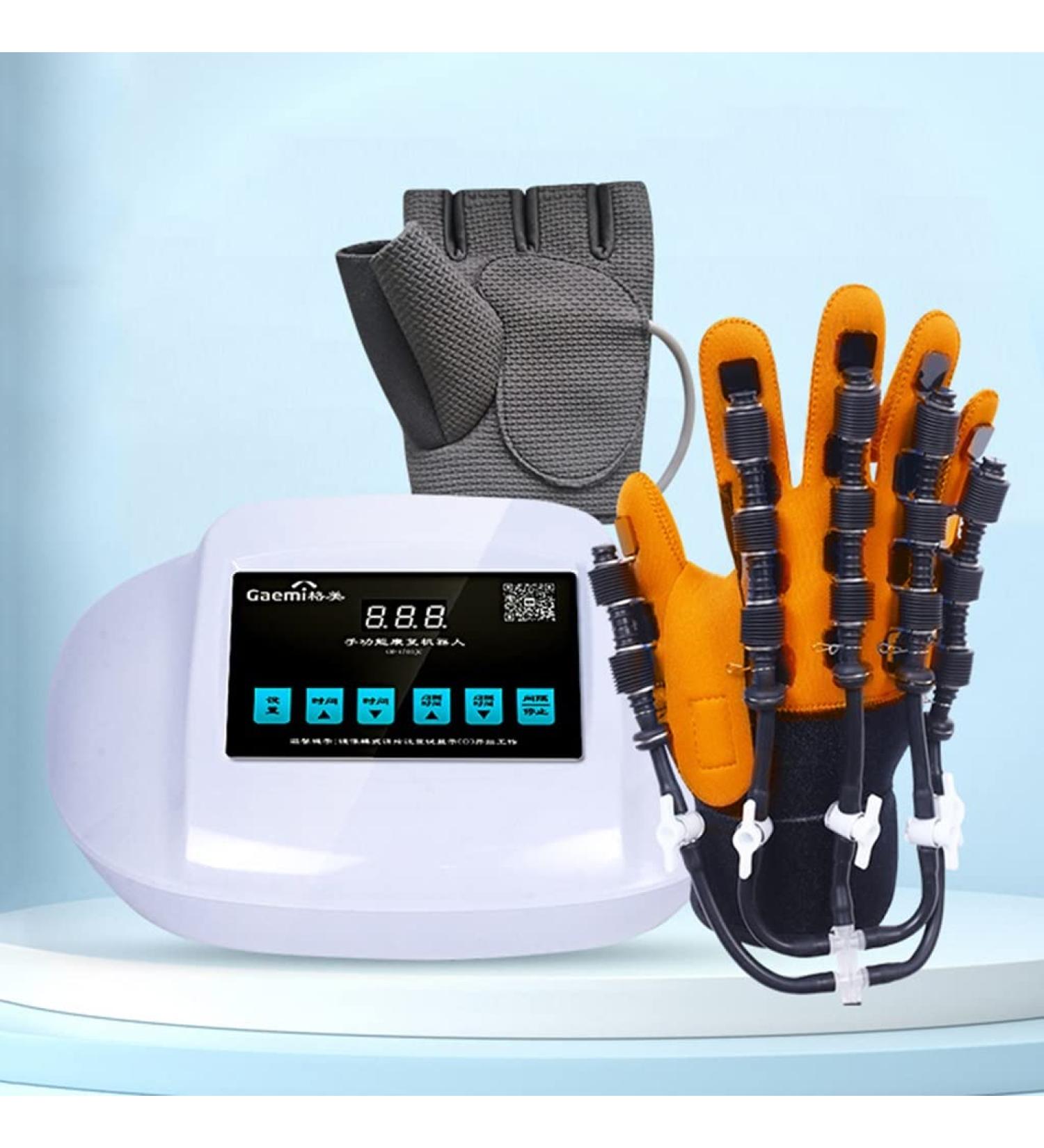 Self-Training Hand Function Rehabilitation Robot Gloves Hemiplegia Stroke Five-Fingers Training Equipment for Hand Dysfunction Patients (Right Hand Small) - Buy Online on GoSupps.com
