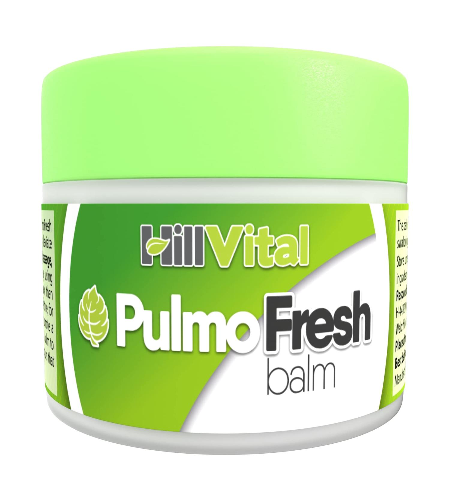 PULMOFRESH Balm | Relieve Cold and flu Symptoms | Help Ease Breathing