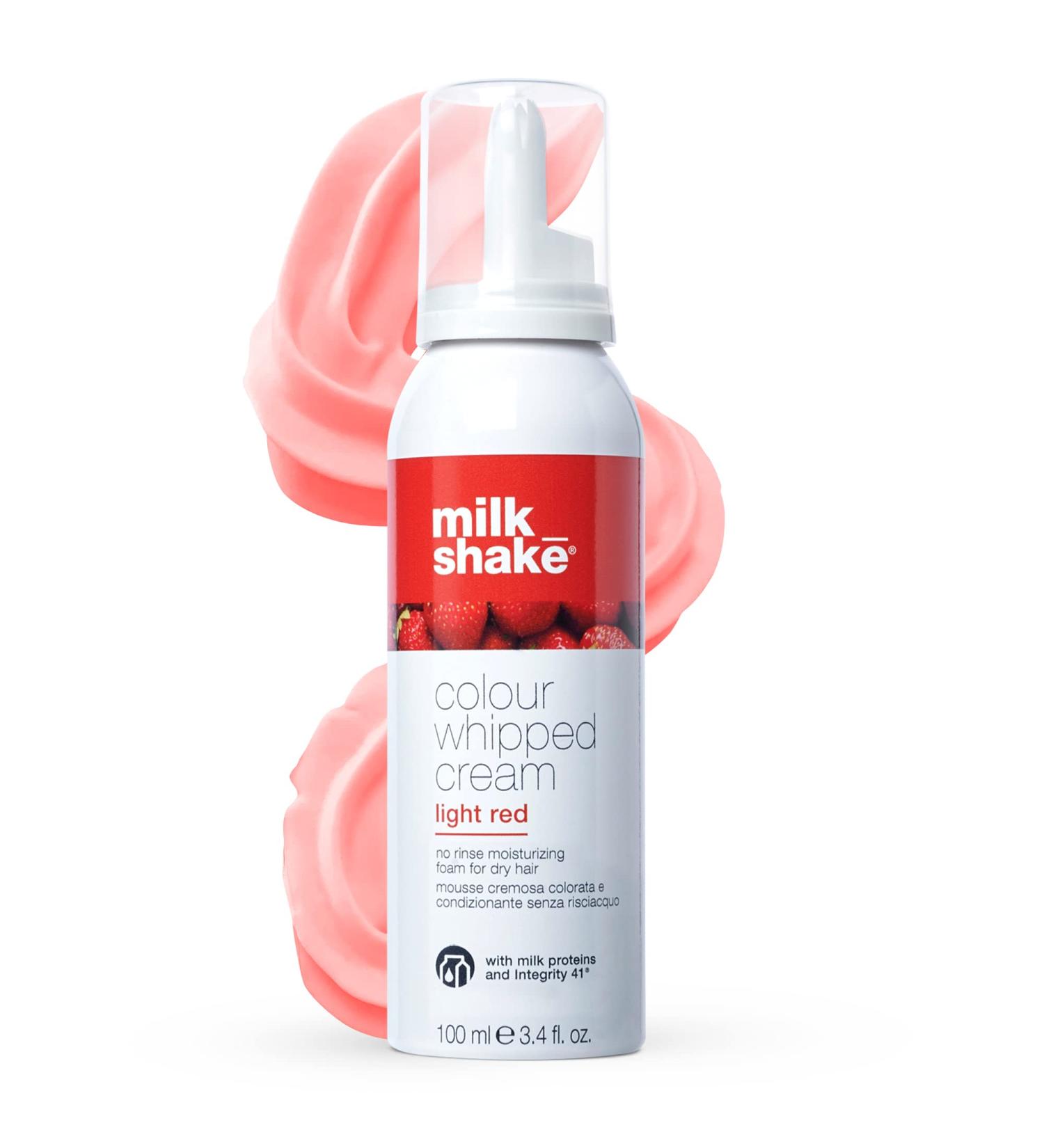 Buy milk_shake Colour Whipped Cream Light Red 100ml - Vibrant Color for Hair | Fast International Shipping - Buy Online on GoSupps.com