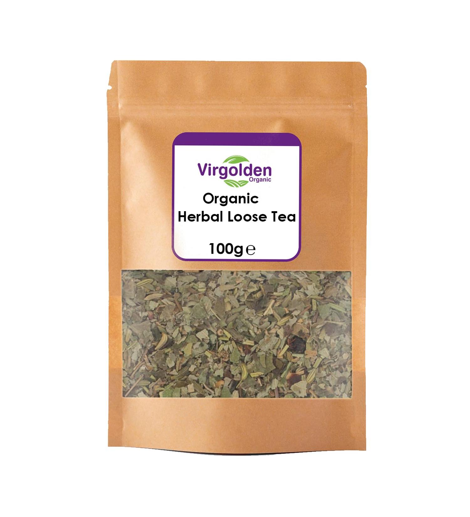 Organic Herbal Loose Tea 100g by Virgolden Organic