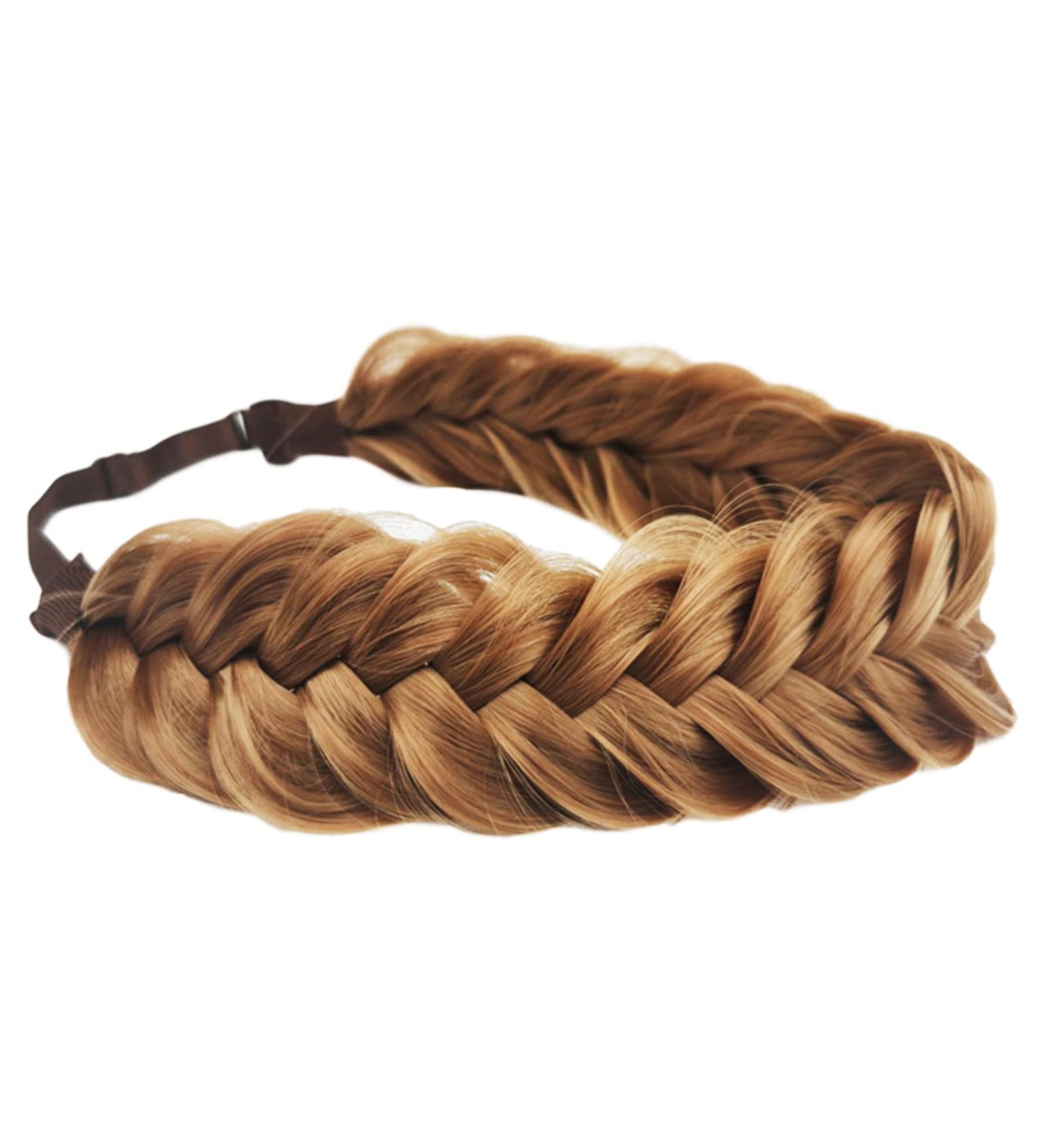 Fashion Wig Headband - Braided Hair Band for Girls | Easy Dress-Up & Time-Saving Hair Extensions - Buy Online on GoSupps.com