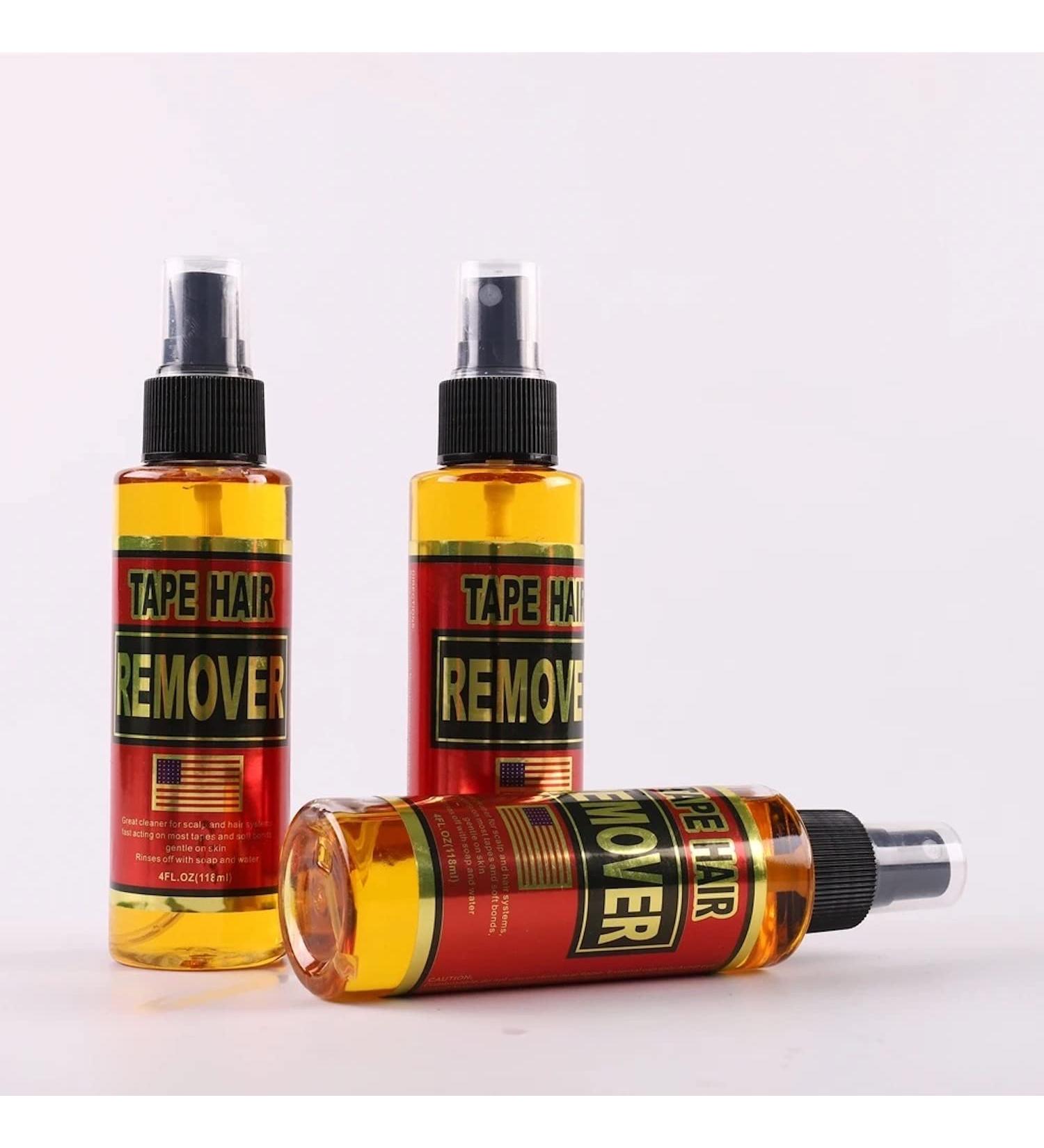 AY Hair Glue Remover Adhesives 118ml Remover Tape Hair Extension Tool Double-sided Wig Glue Reomver for Lace Frontal Wig Multipurpose cleaner for scalp Fast acting gentle on Skin